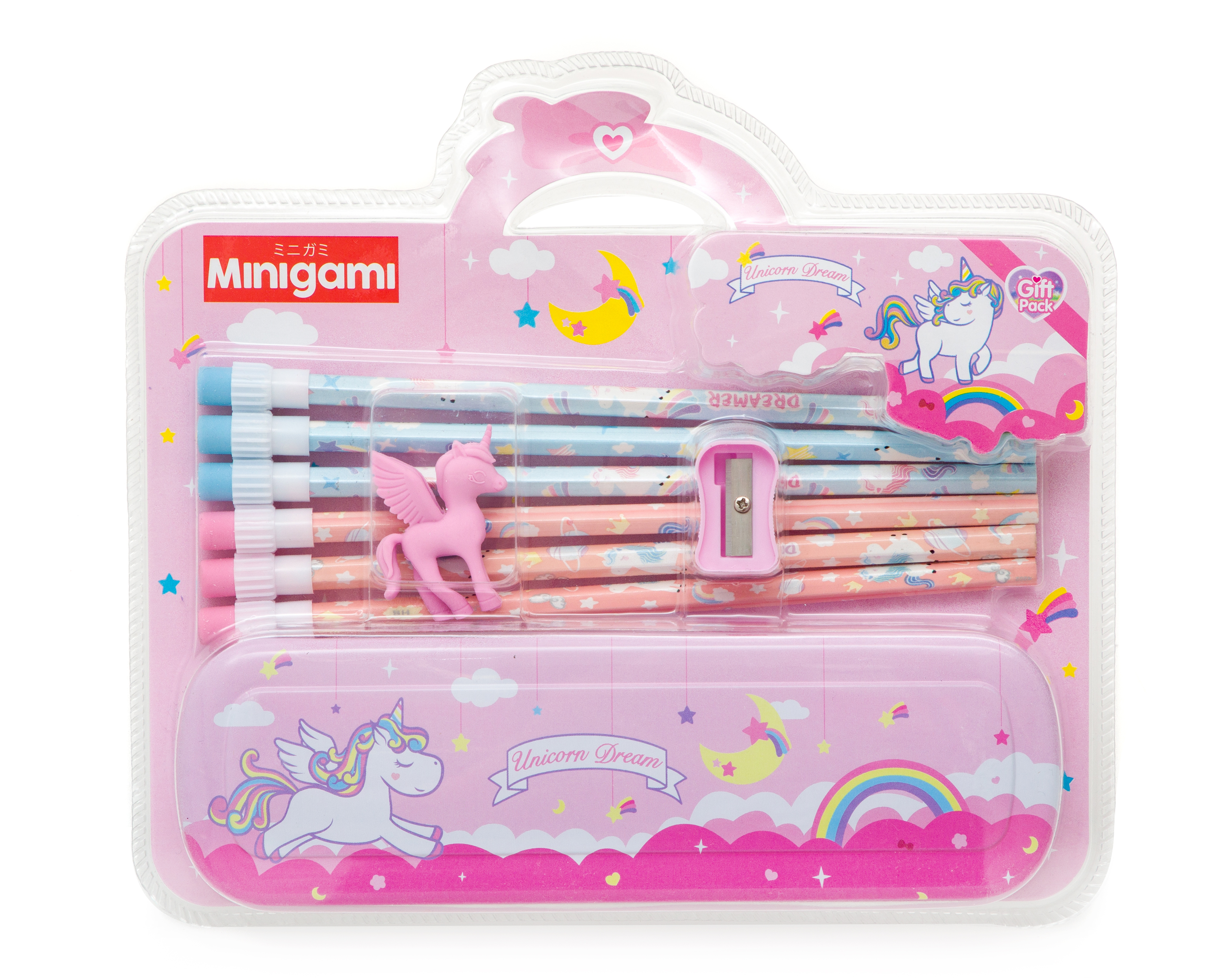 Foto 4 pulgar | Foto 3 | Lapicera de Unicornio Minigami 9 Piezas
