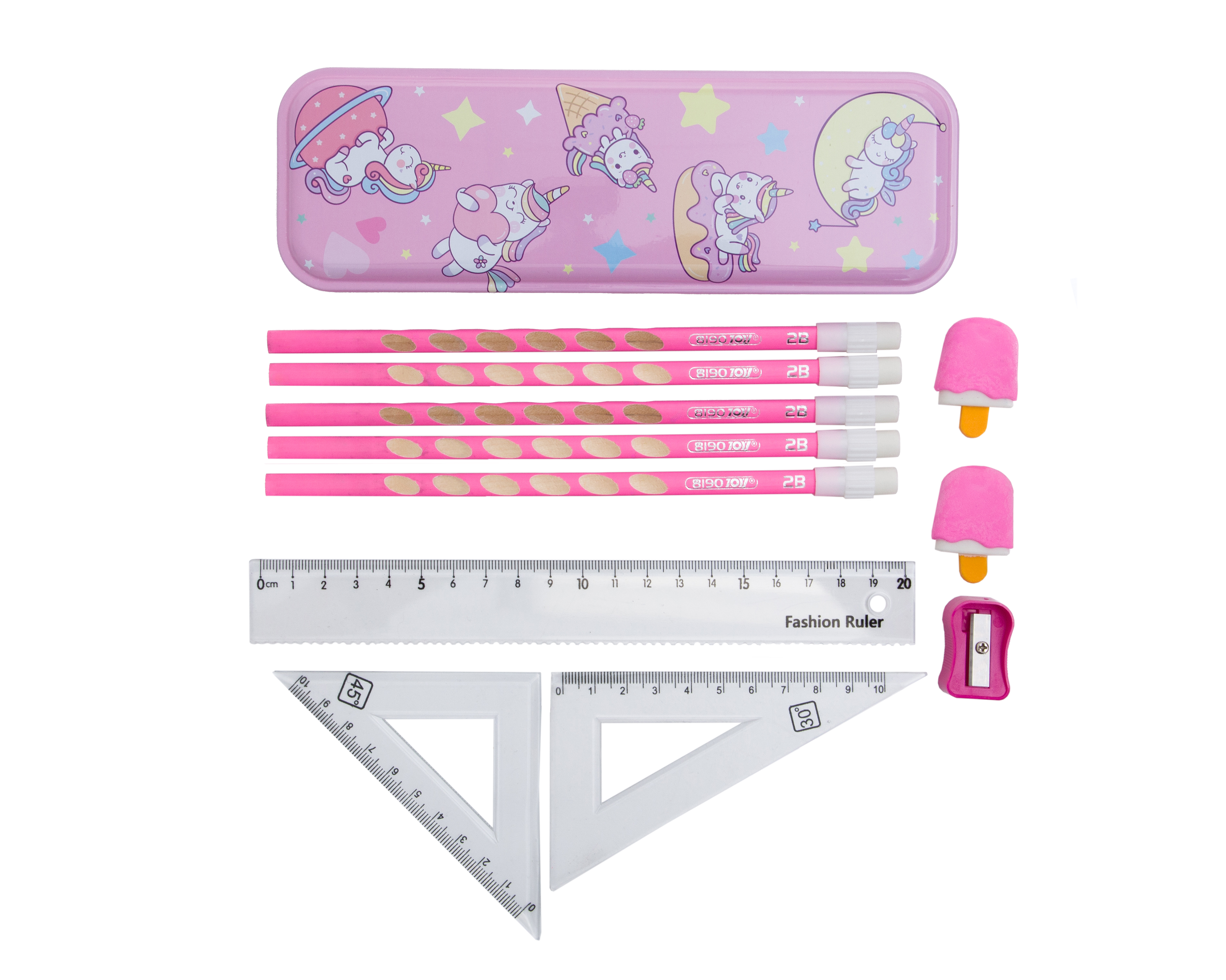 Foto 3 pulgar | Foto 2 | Lapicera de Unicornio Minigami con Accesorios