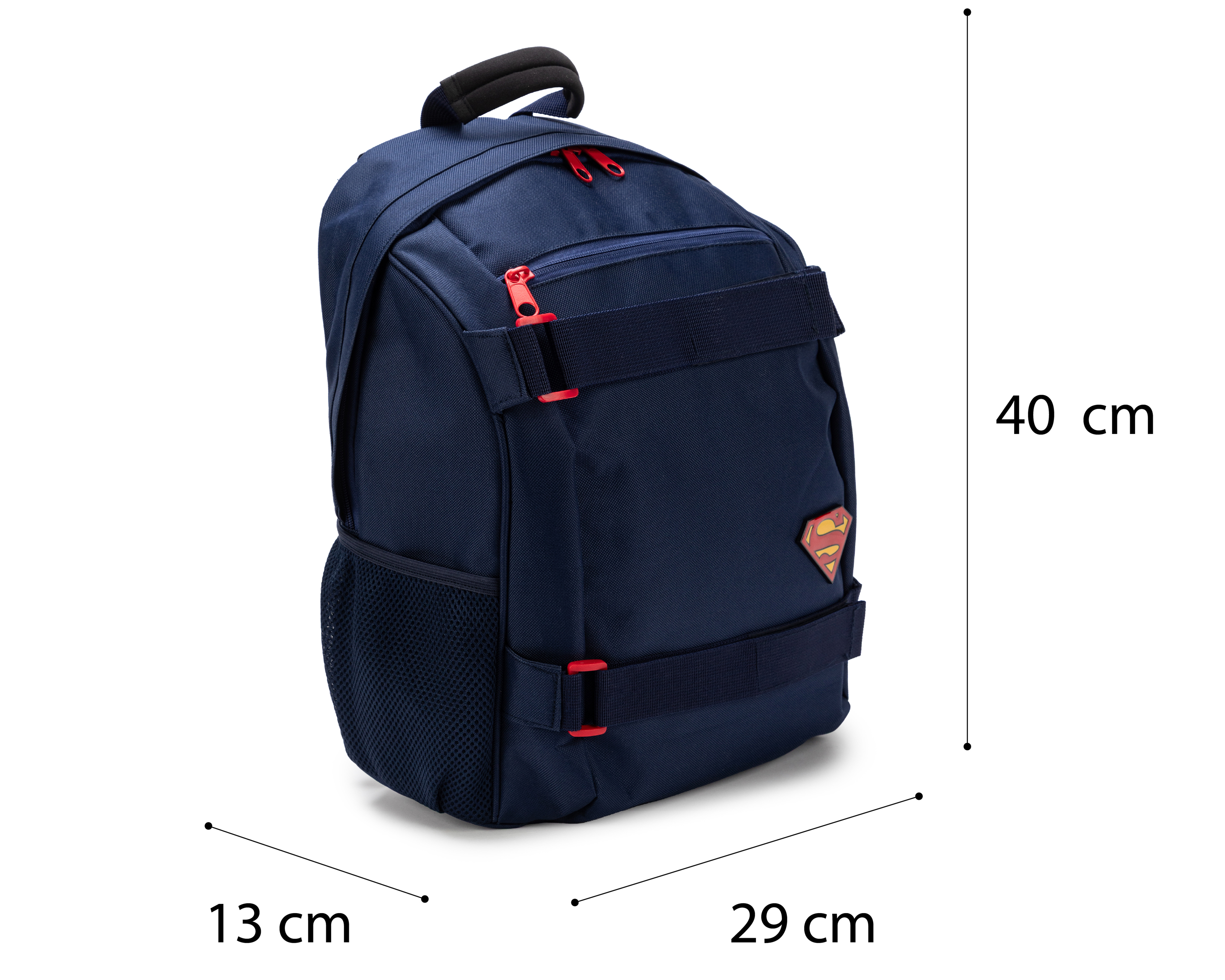 Foto 7 pulgar | Foto 7 | Mochila Superman Azul