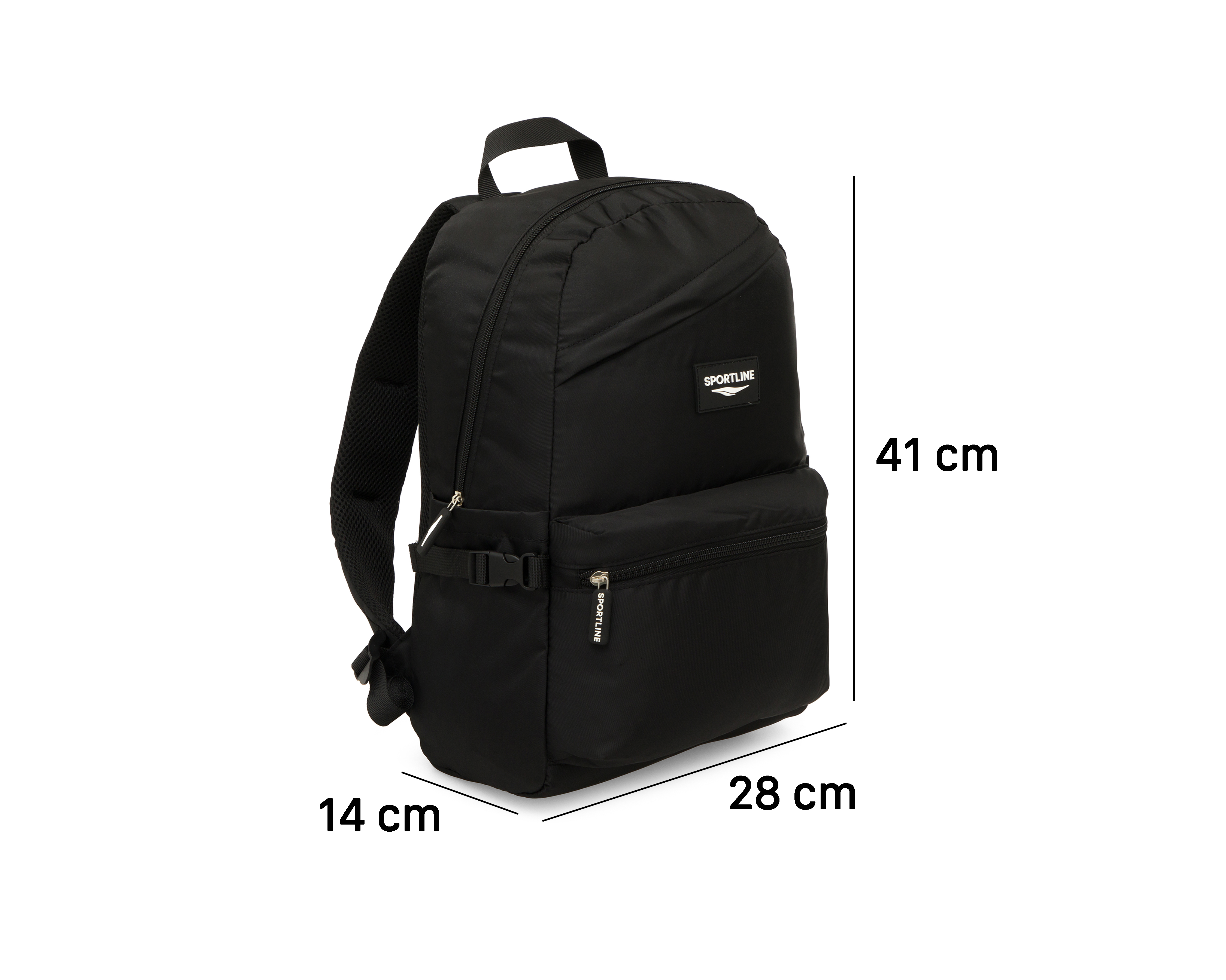 Foto 8 pulgar | Foto 7 | Mochila Sportline Negra