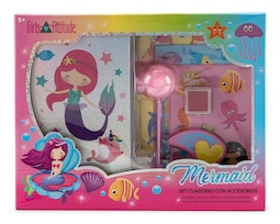 Set de Cuaderno Girls Attitude 7 piezas