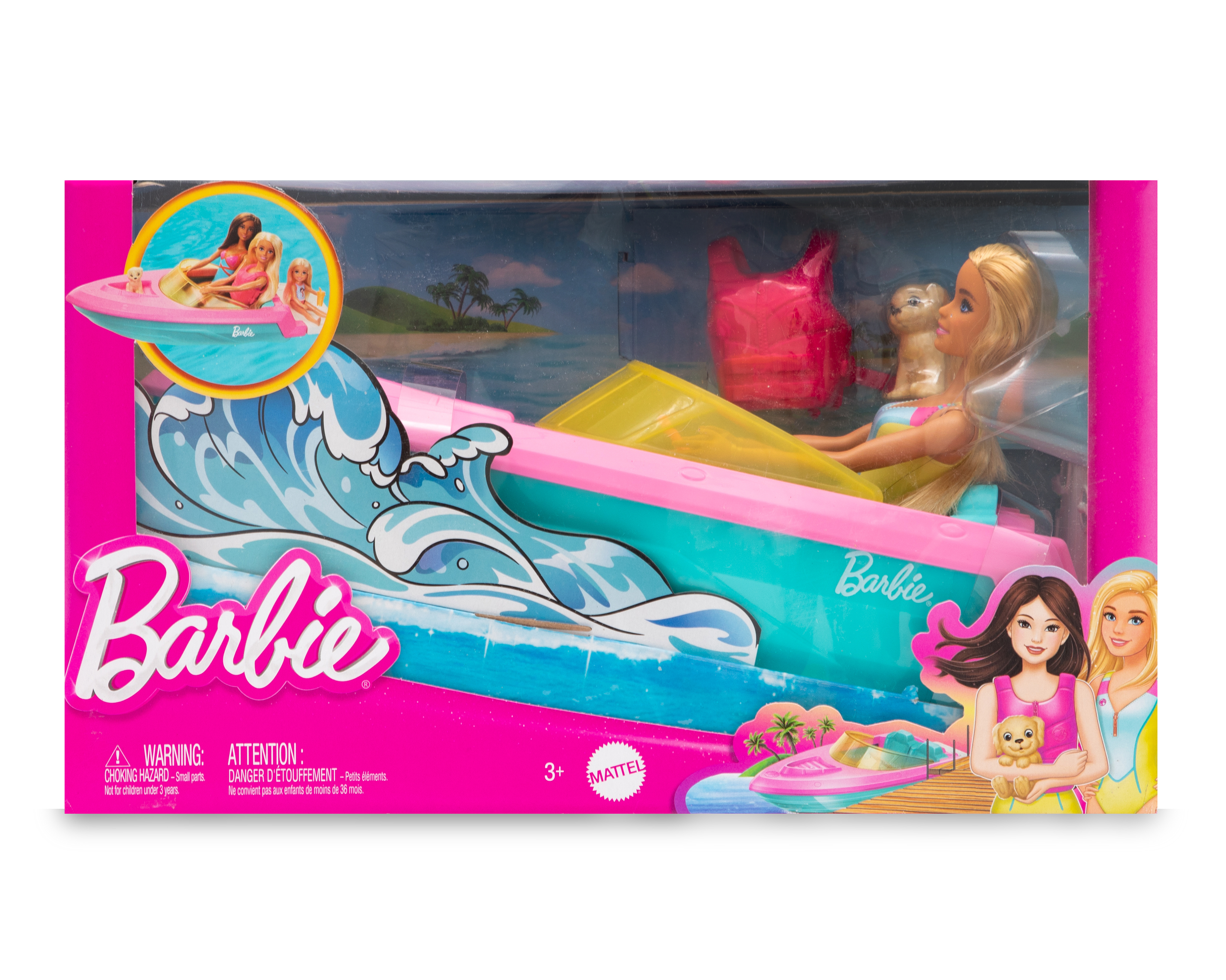 Foto 5 pulgar | Foto 4 | Muñeca Barbie Bote Acuático