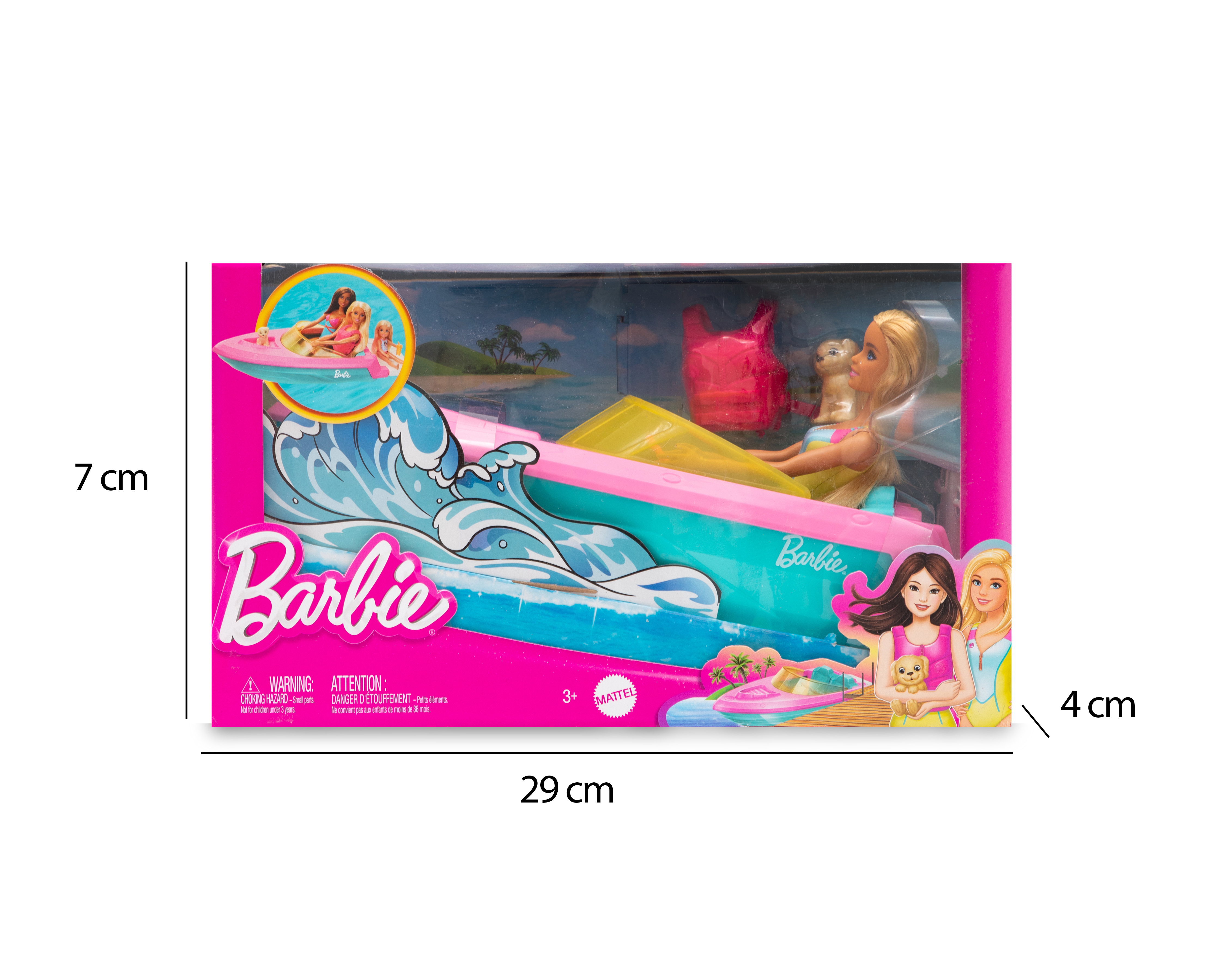 Foto 8 pulgar | Foto 7 | Muñeca Barbie Bote Acuático