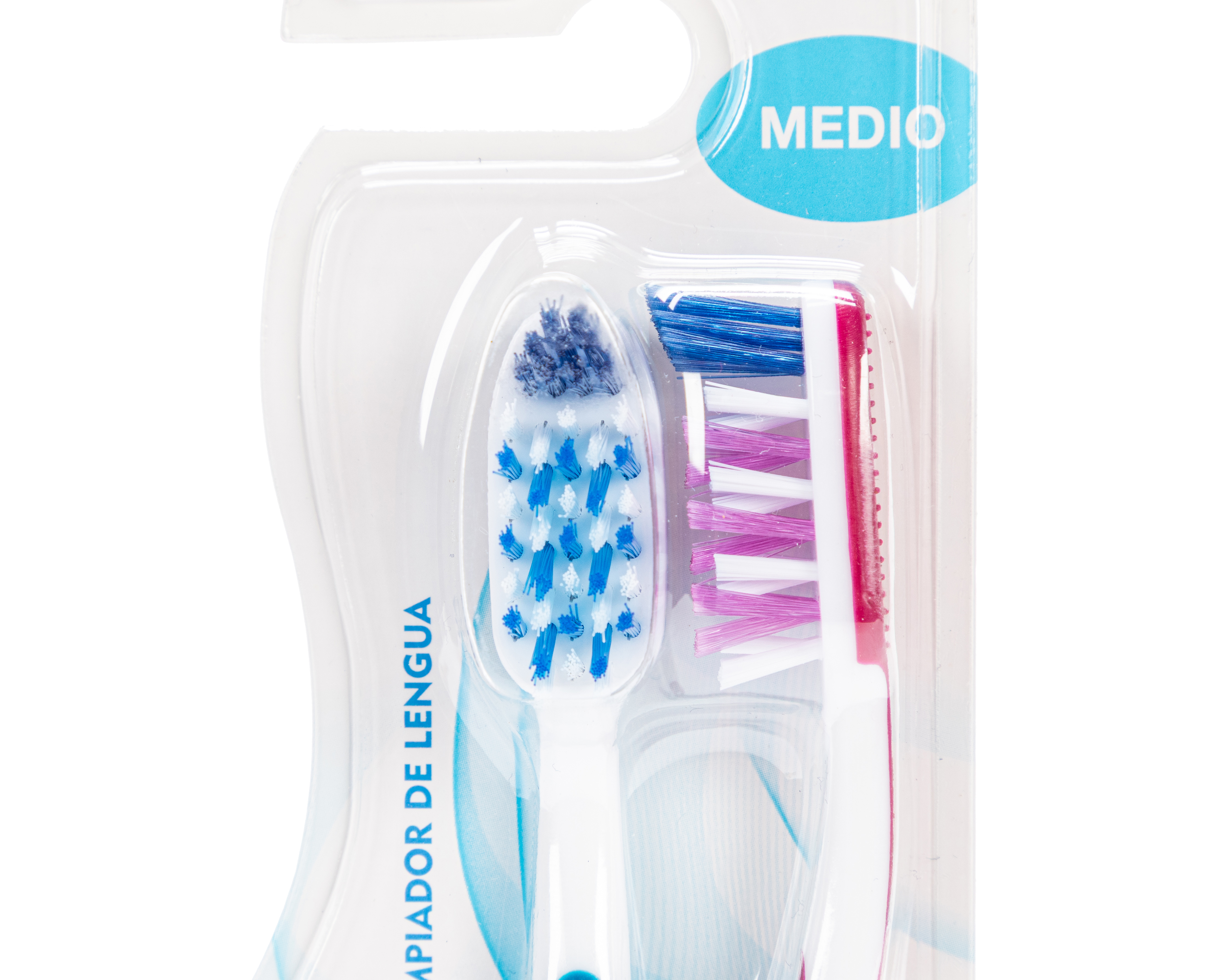 Foto 4 pulgar | Foto 3 | Cepillo de Dientes Medio con Tapaderas Dentialine XPert 2 Piezas