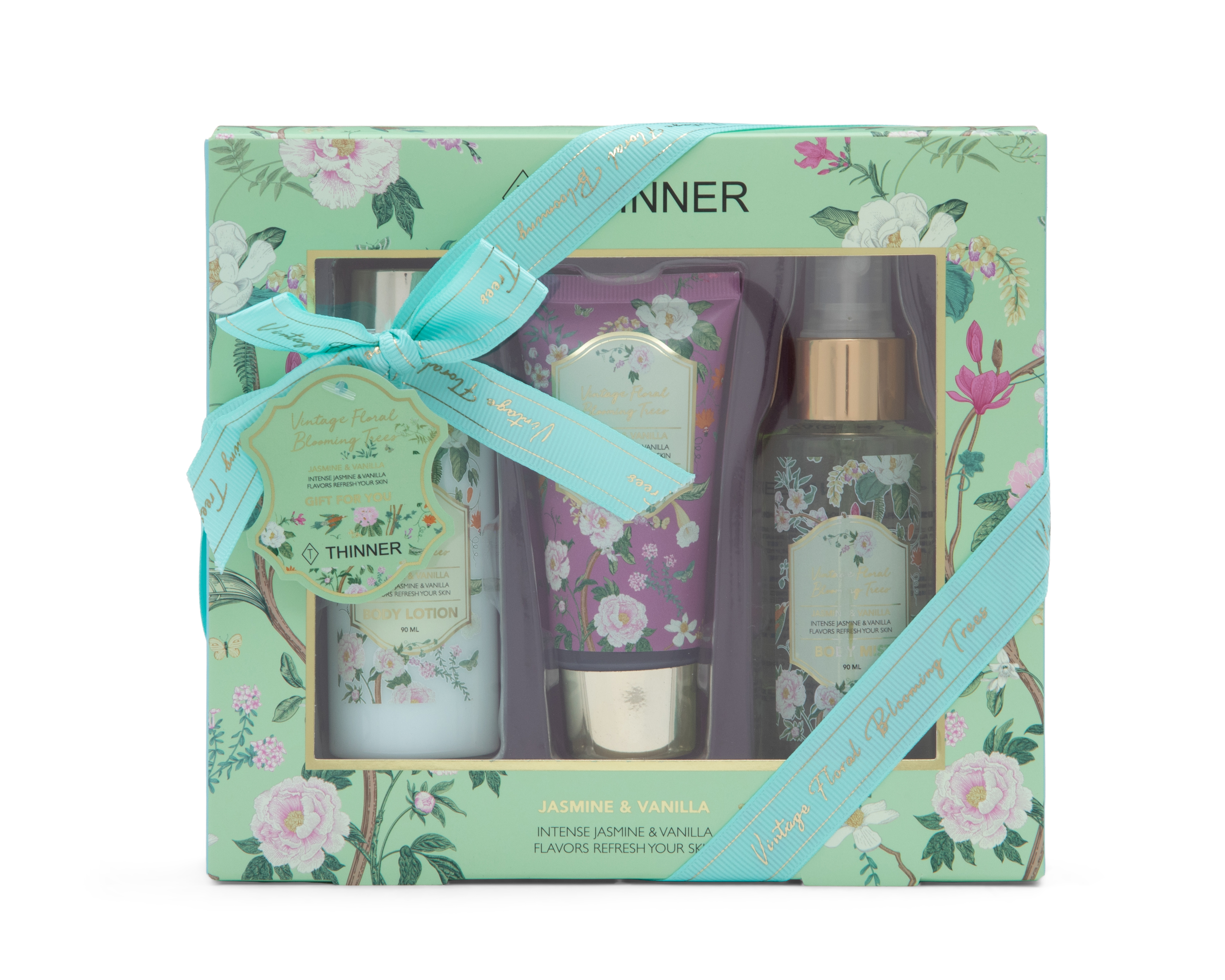 Set de Body Thinner Jasmine & Vainilla 3 Piezas