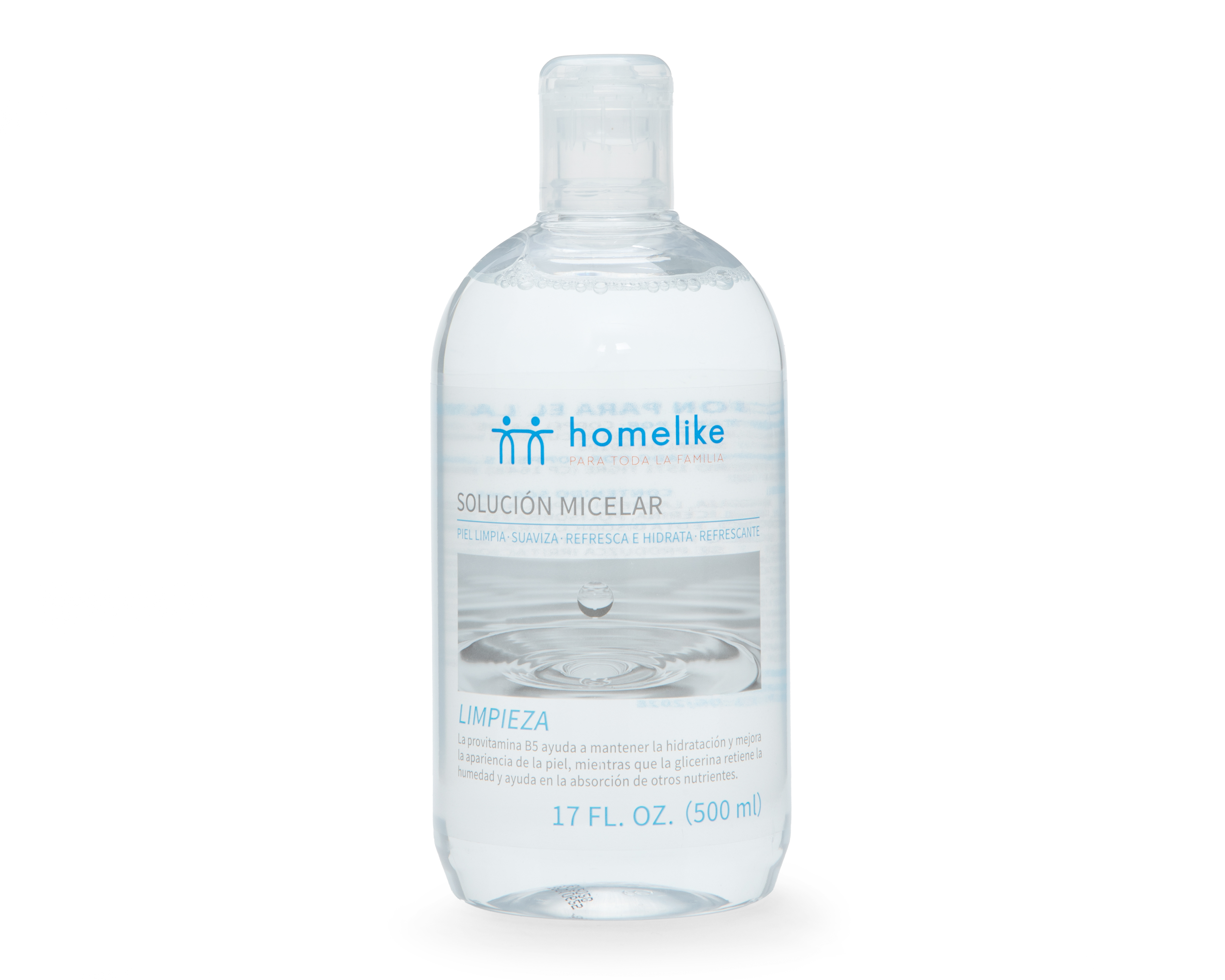 Solución Micelar Provitamina B5 Homelike 500 ml
