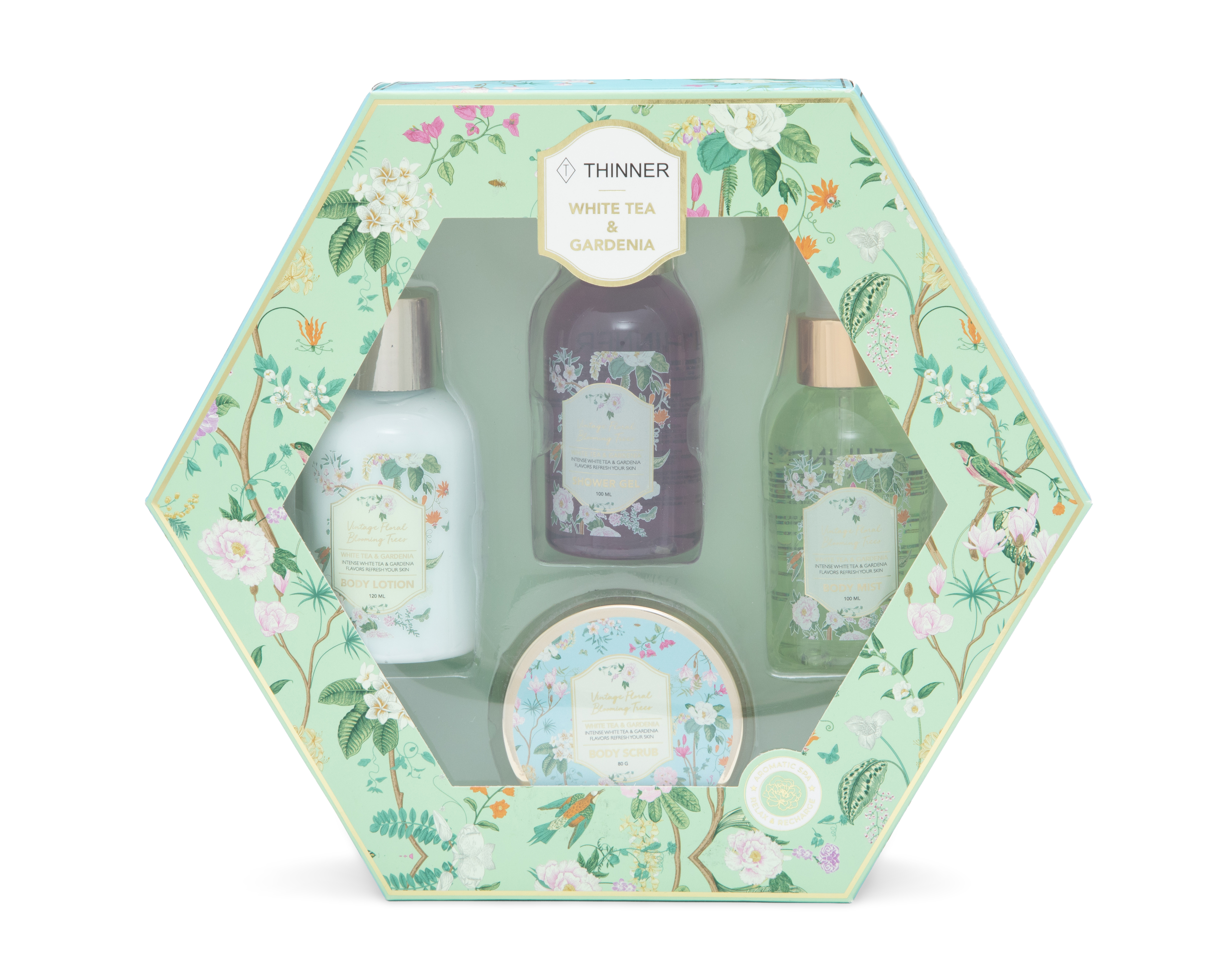 Foto 1 | Foto 1 | Set de Body Thinner White Tea & Gardenia 4 Piezas