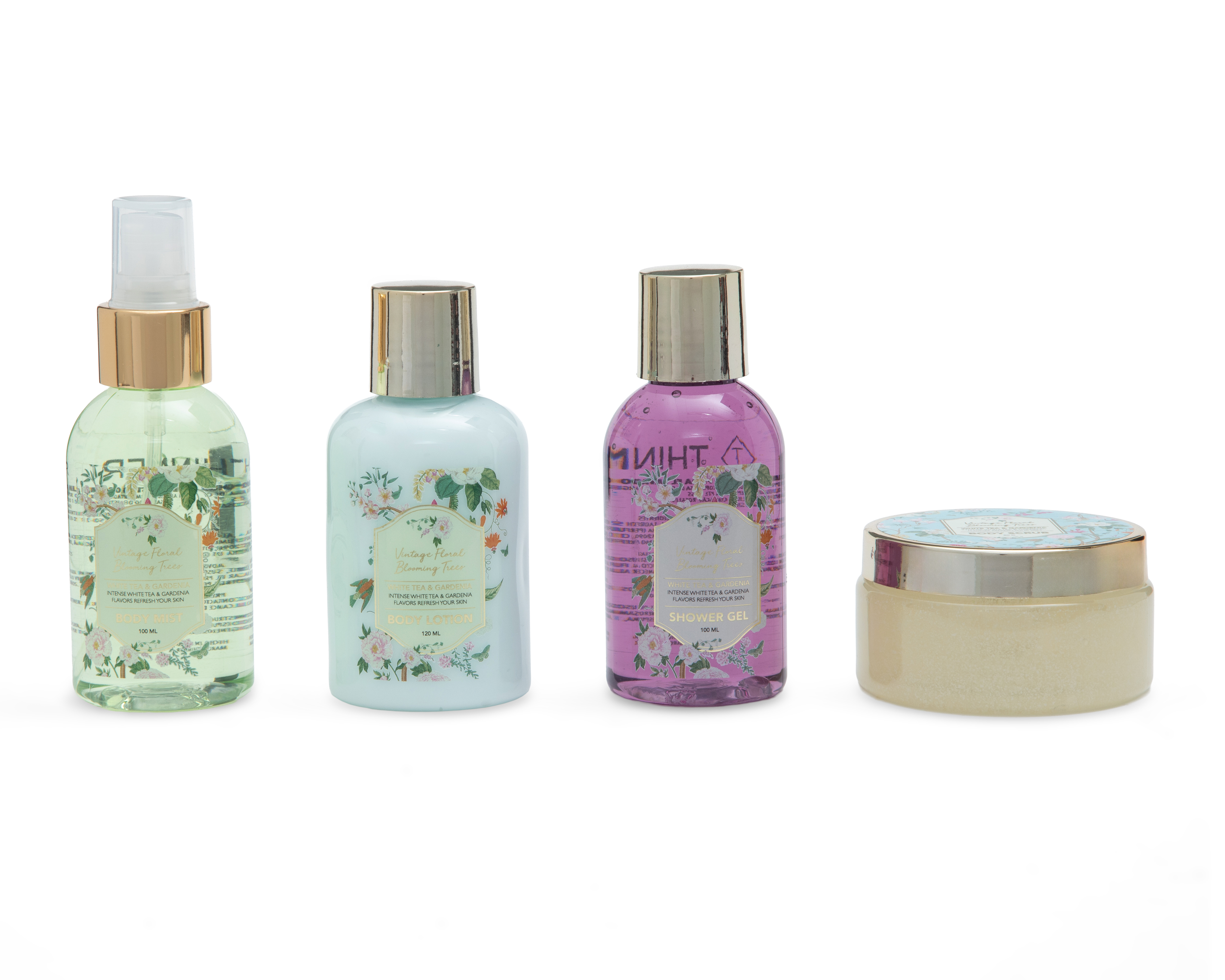 Foto 3 pulgar | Foto 2 | Set de Body Thinner White Tea & Gardenia 4 Piezas