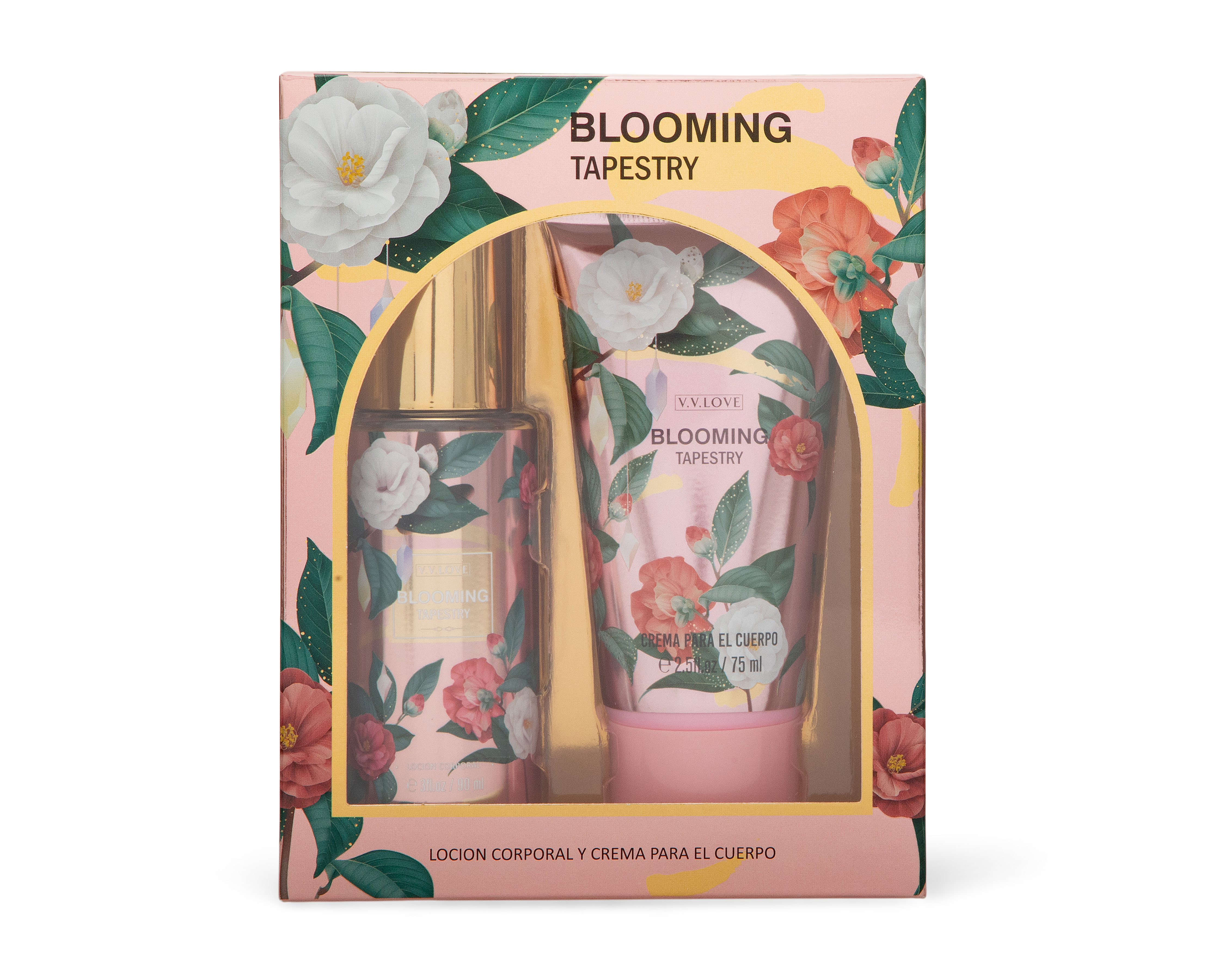 Body y Accesorio V.V. Love Blooming Tapestry 2 Piezas