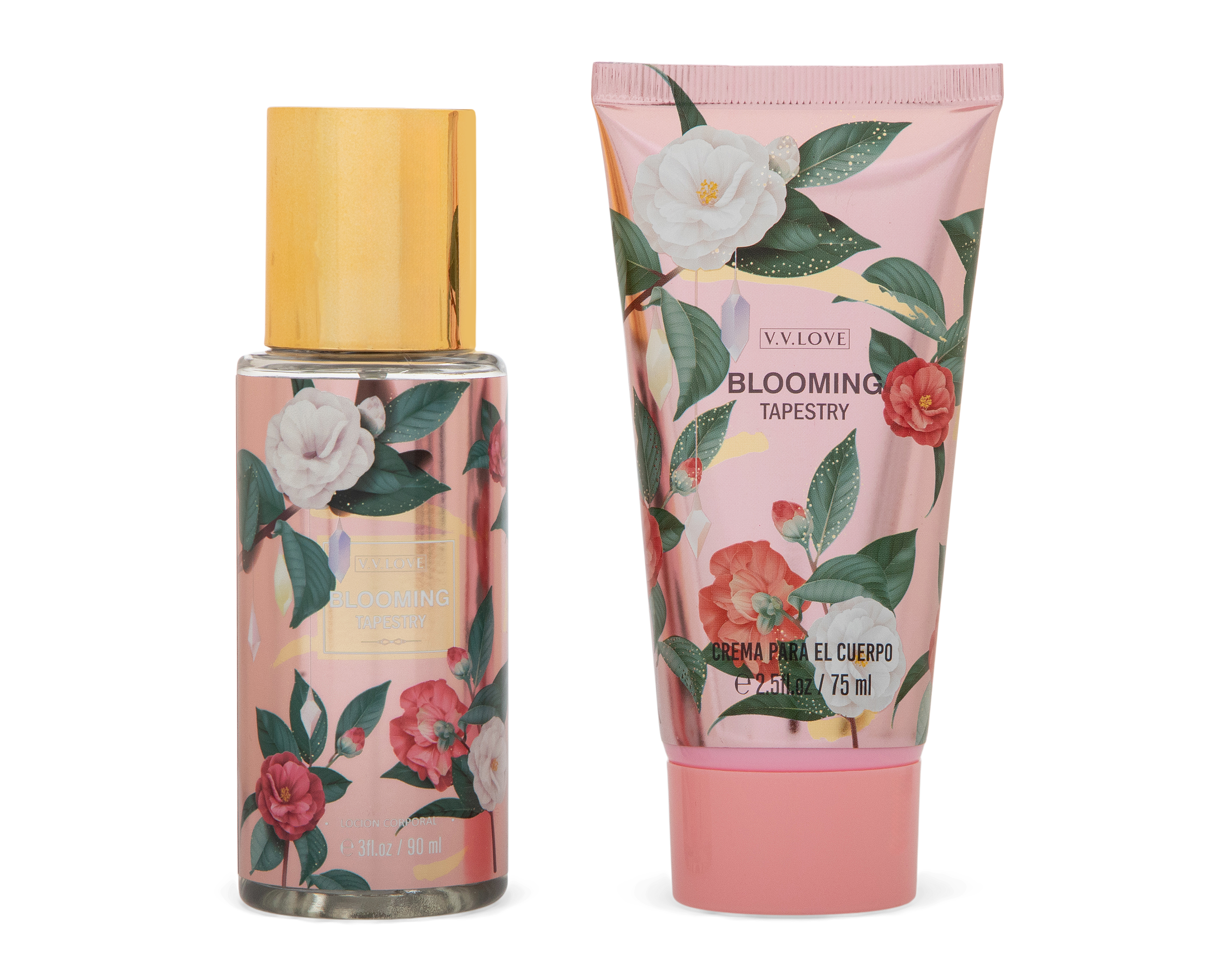 Foto 2 | Foto 2 | Body y Accesorio V.V. Love Blooming Tapestry 2 Piezas