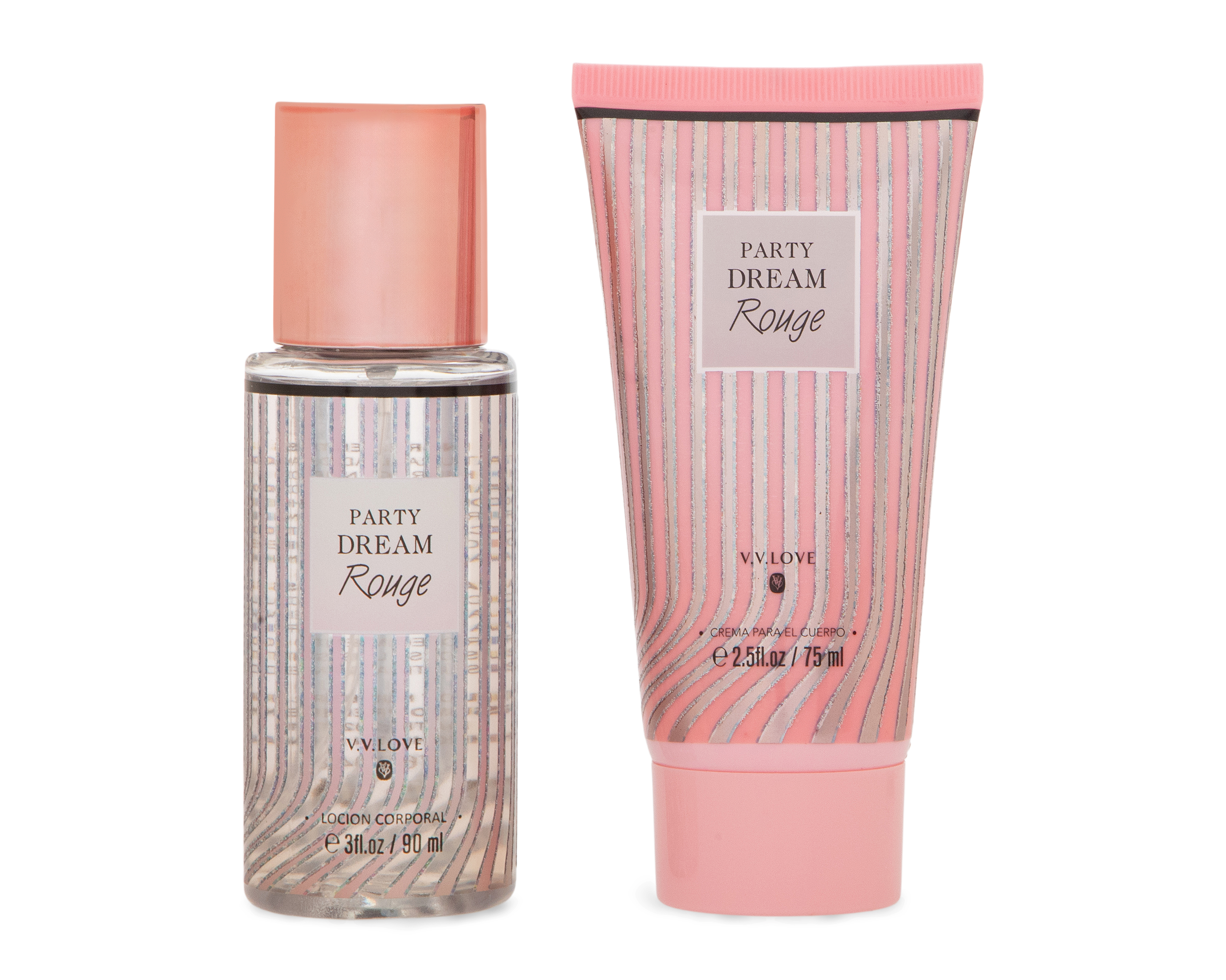 Foto 2 | Foto 2 | Body y Accesorio V.V. Love Party Dream Rouge 2 Piezas