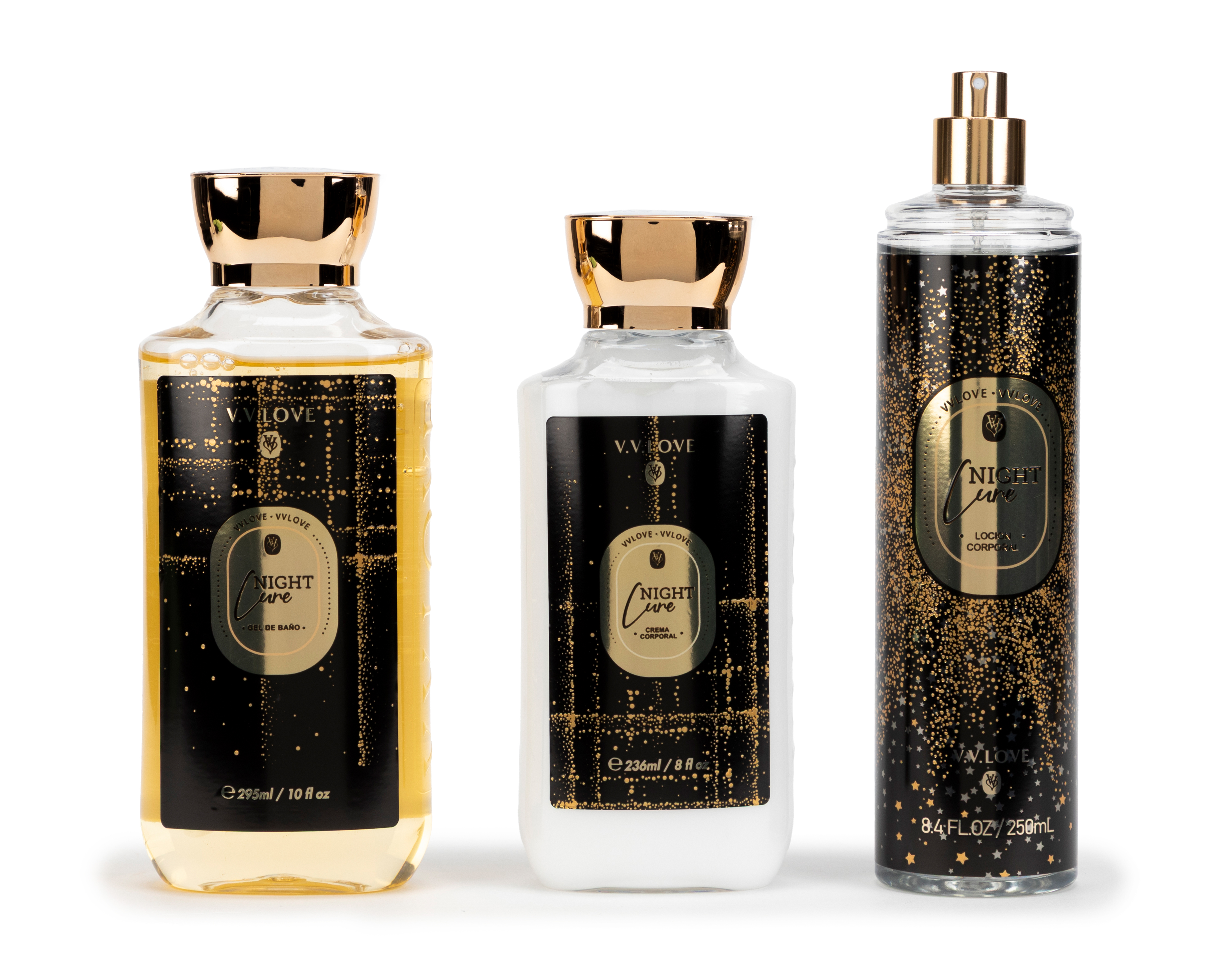 Foto 3 pulgar | Foto 2 | Body y Accesorios V.V. Love Night Cure 3 Piezas