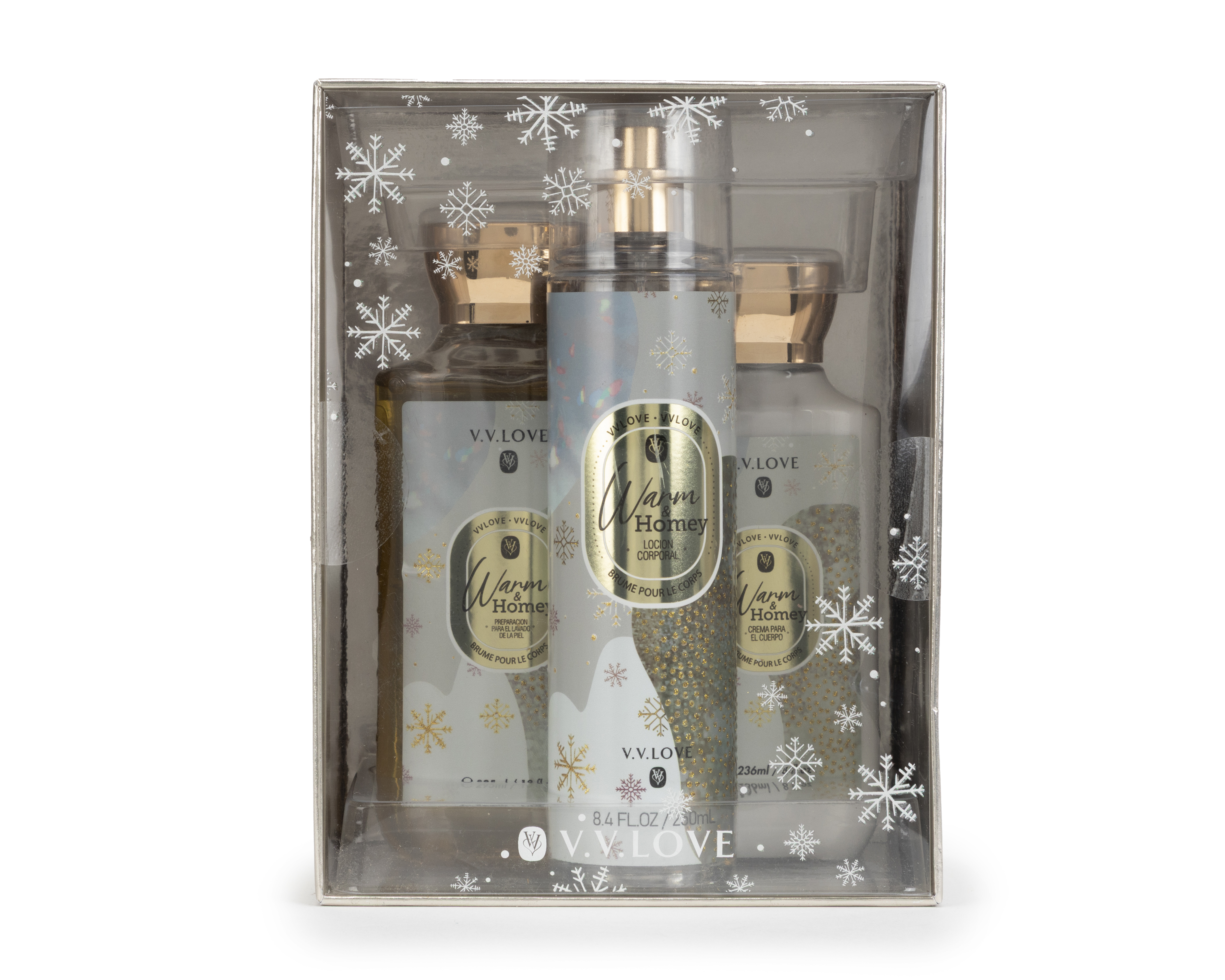 Body y Accesorios V.V. Love Warm & Homey 3 Piezas