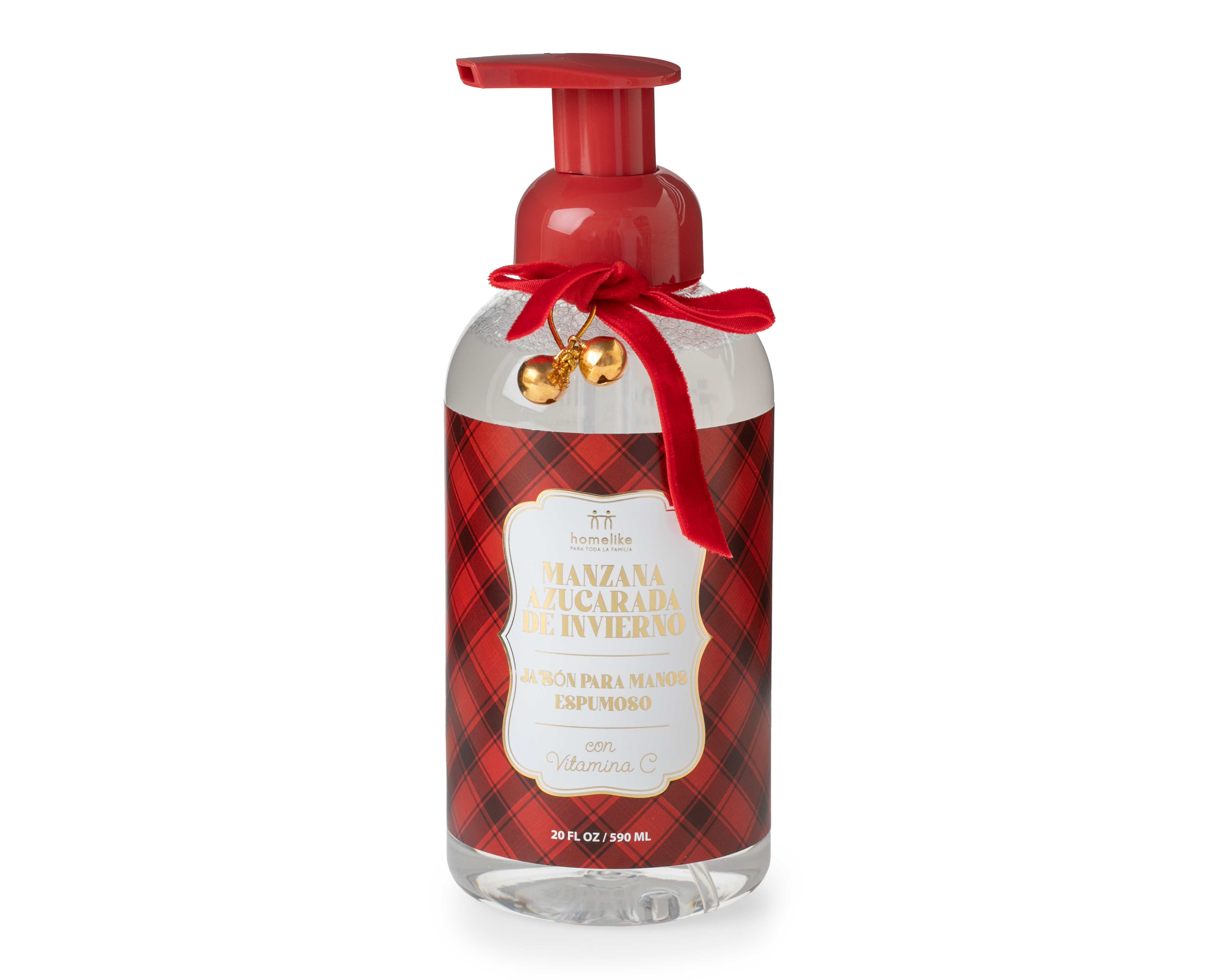 Foto 2 pulgar | Foto 1 | Jabón para Manos Homelike Manzana Azucarada de Invierno con Vitamina C 590 ml