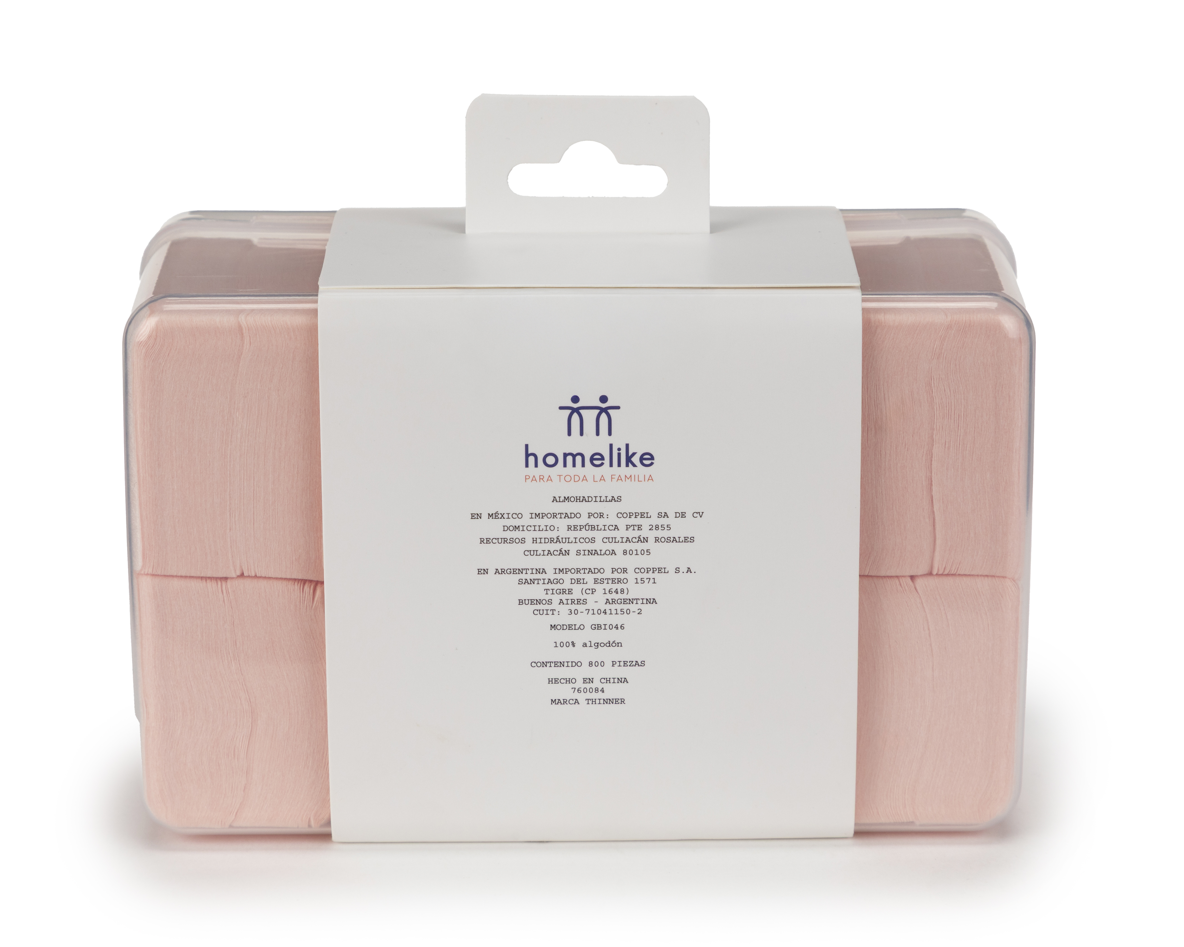 Foto 3 pulgar | Foto 2 | Almohadillas de Algodón Homelike 800 Piezas