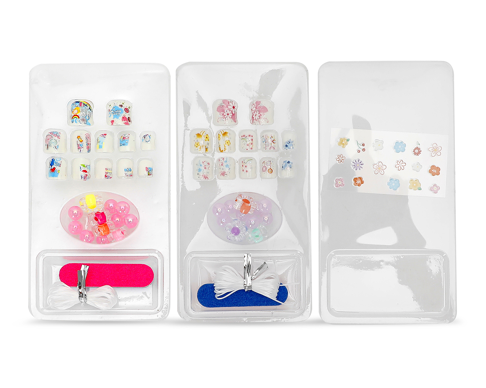 Foto 4 pulgar | Foto 3 | Set de Uñas y Pegatinas para Niña Minigami con Accesorios