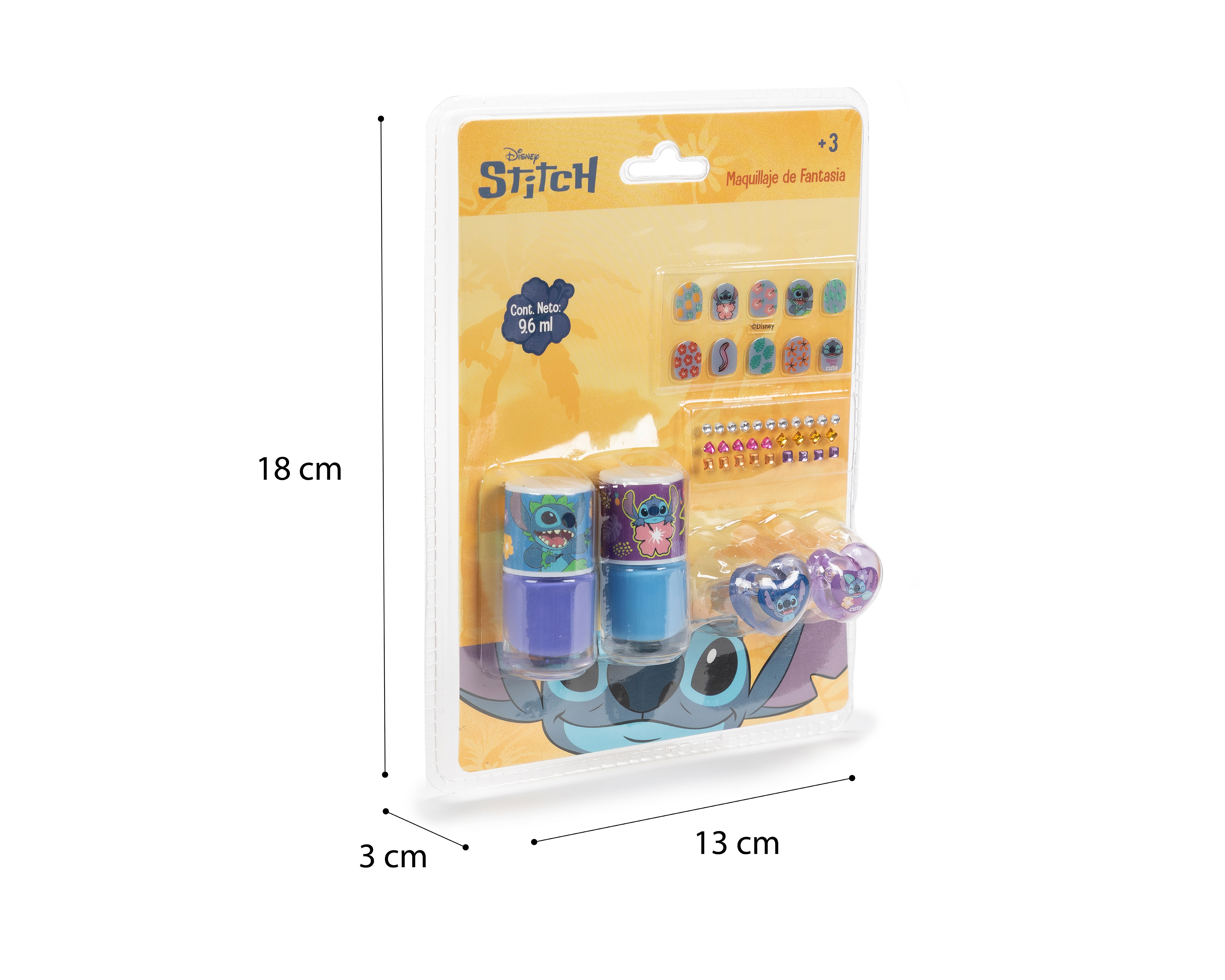 Foto 4 pulgar | Foto 3 | Juego de Belleza Disney Stitch con Accesorios