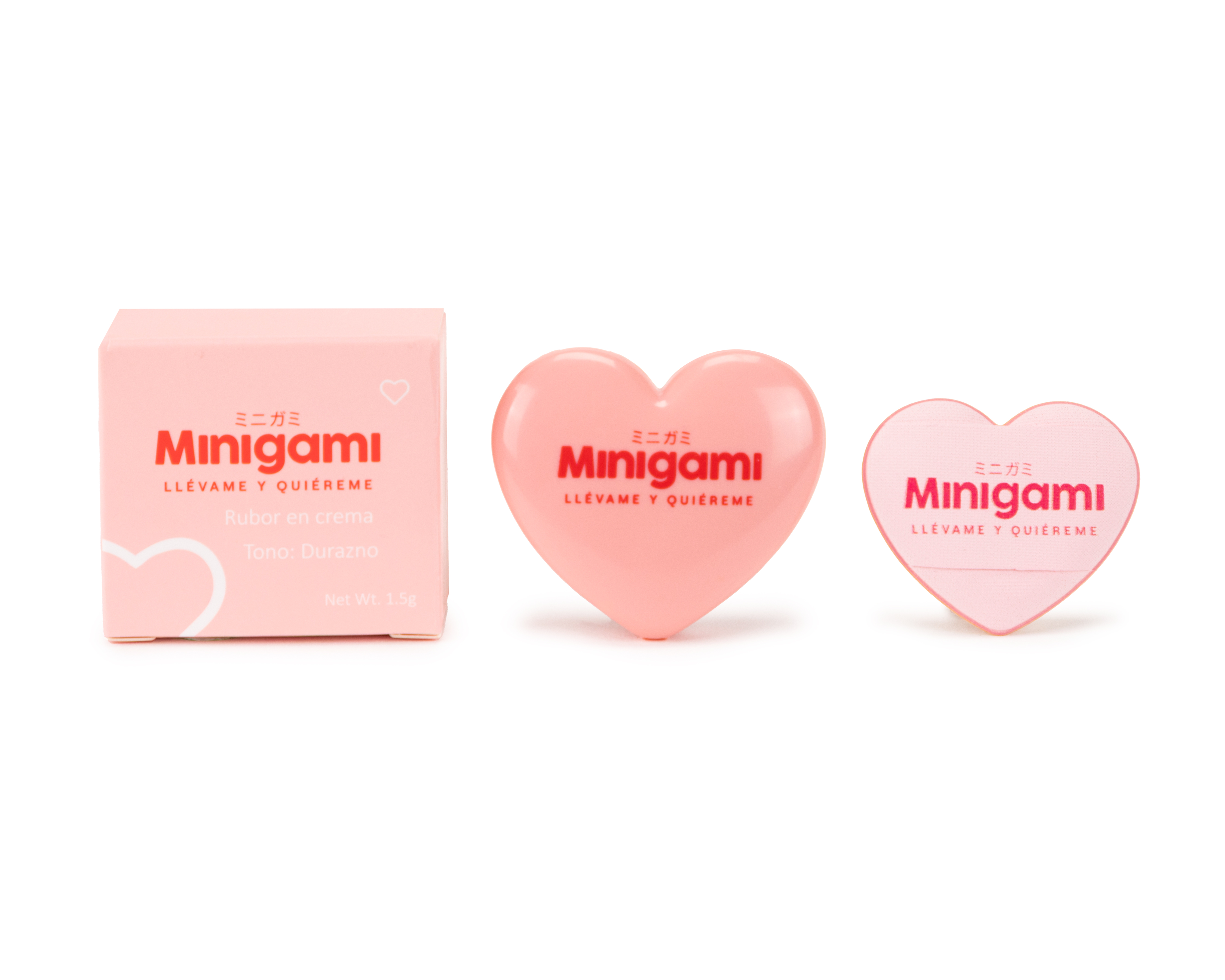 Foto 7 pulgar | Foto 6 | Rubor Minigami Llévame y Quiéreme con Espejo Tono Durazno 1.5 g