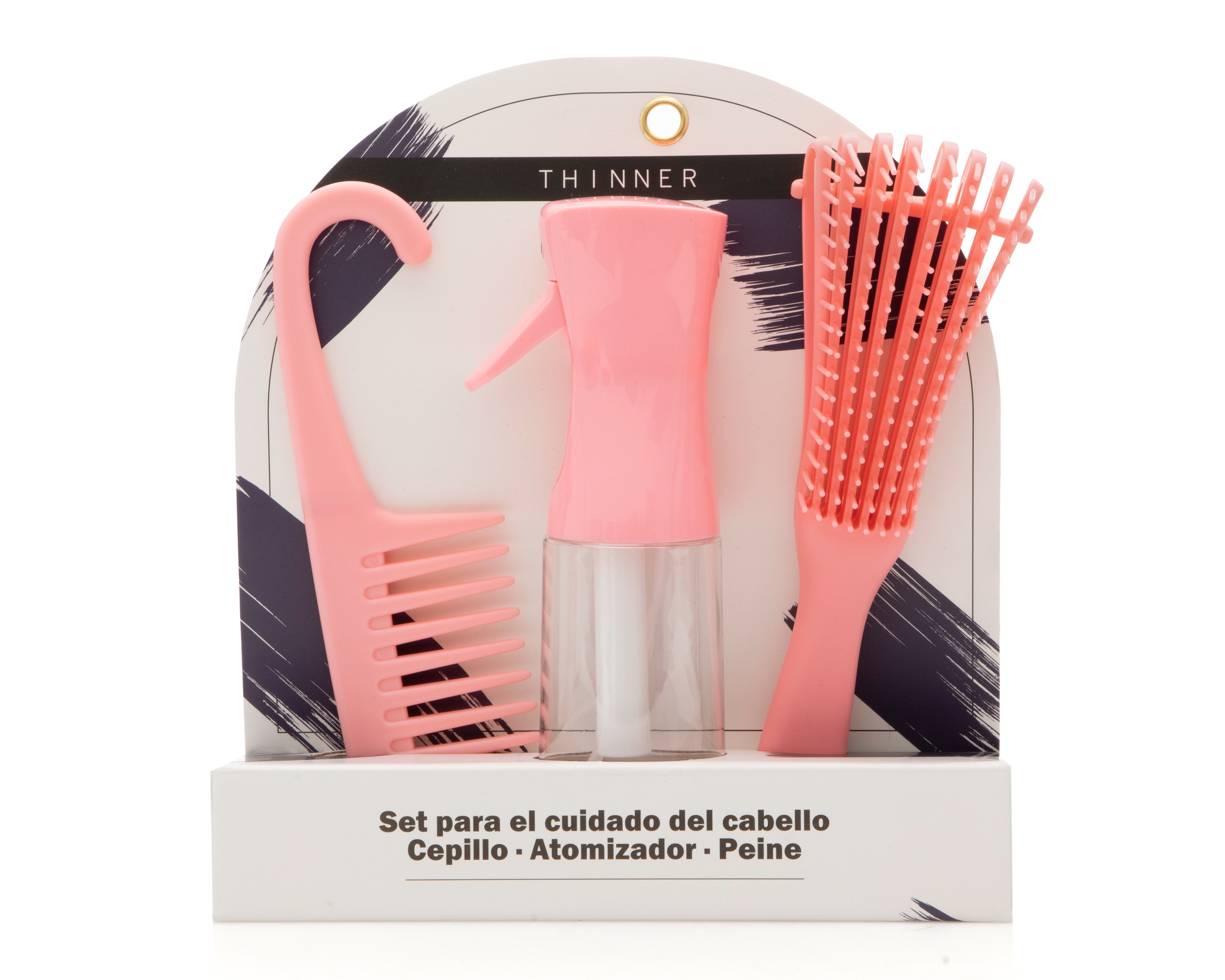Foto 5 pulgar | Foto 4 | Cepillo y Peine Thinner con Atomizador