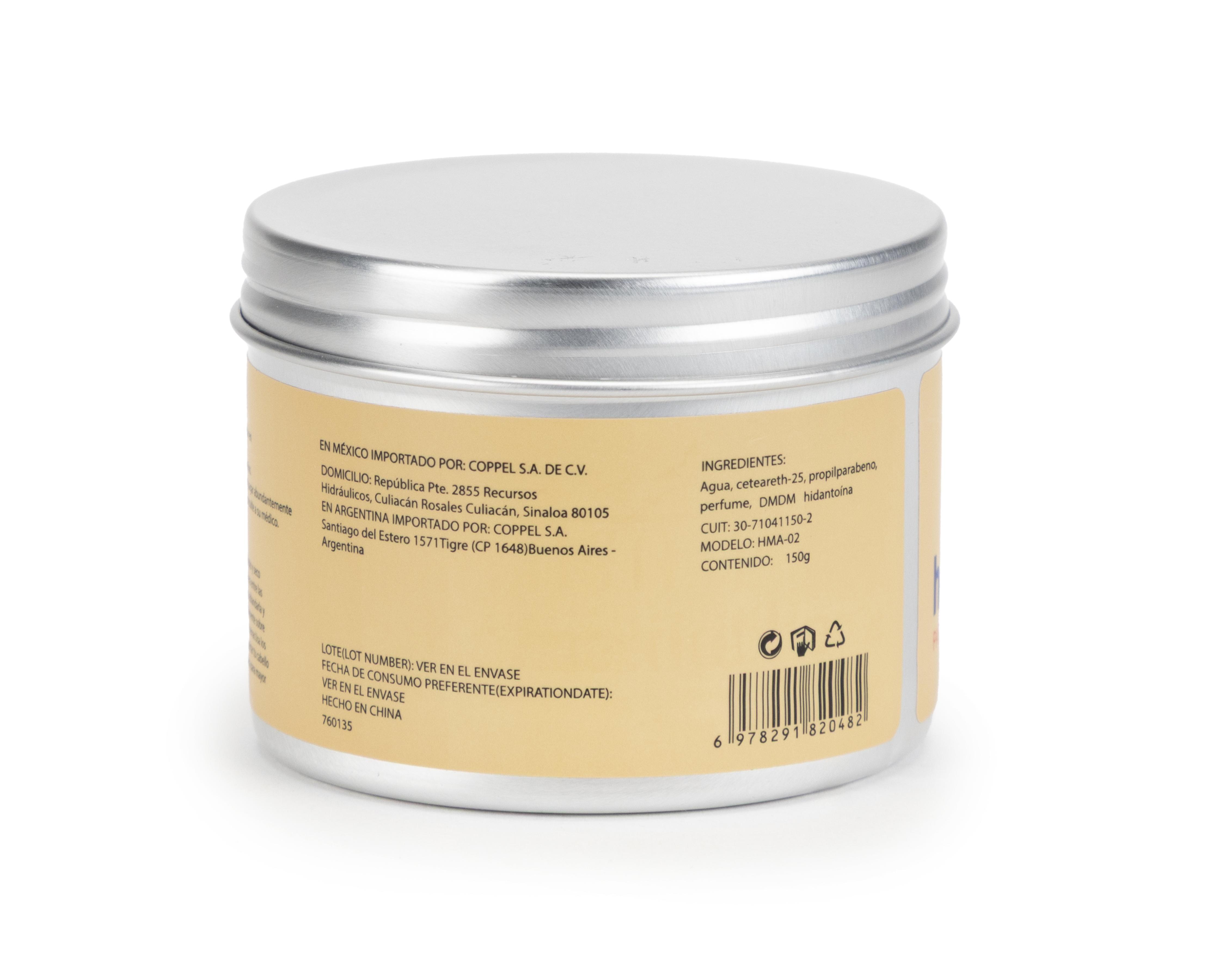 Foto 3 pulgar | Foto 2 | Cera para Peinar Homelike Terminado Brillante 150 g