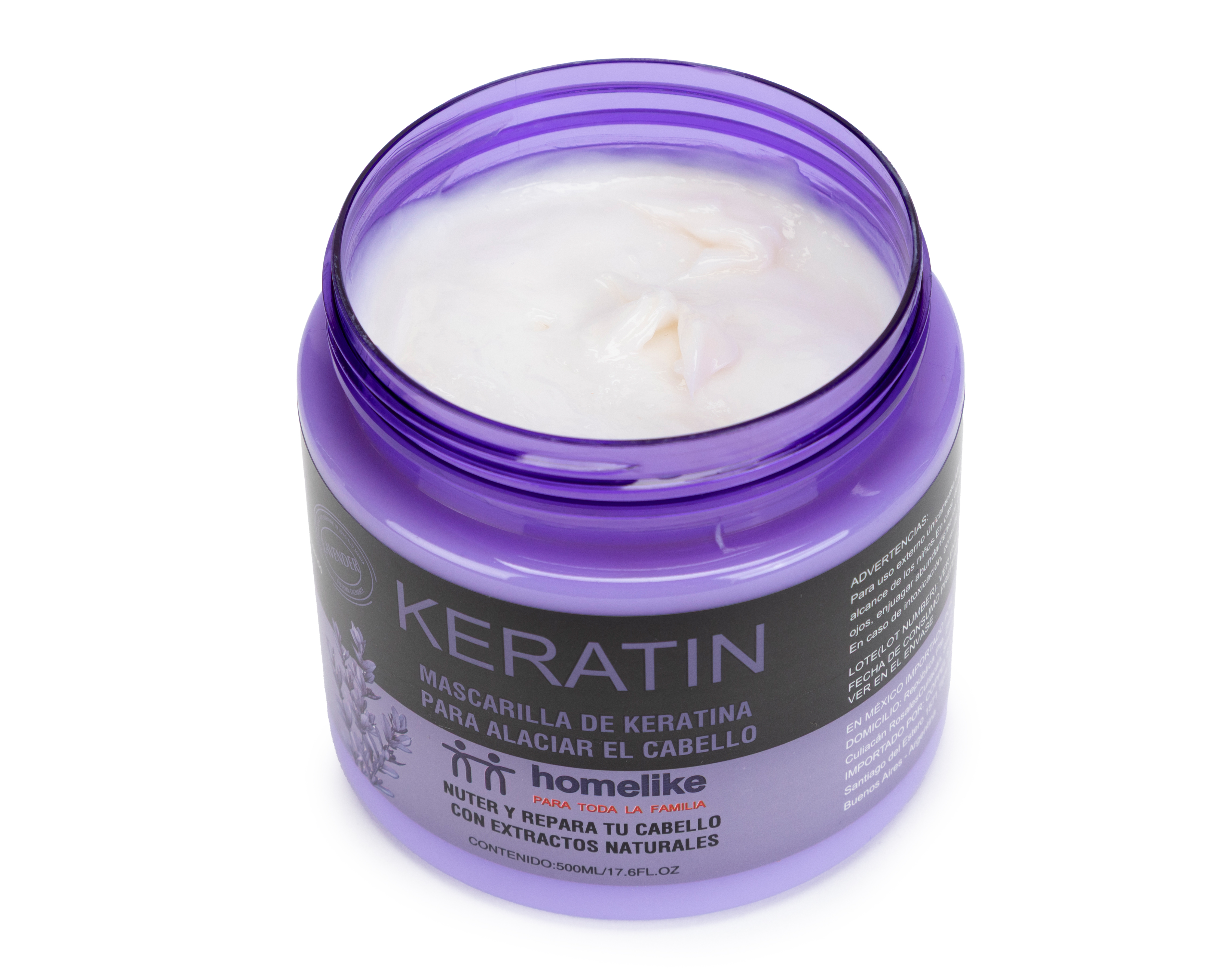 Foto 3 | Foto 3 | Mascarilla Capilar de Keratina Homelike 500 ml