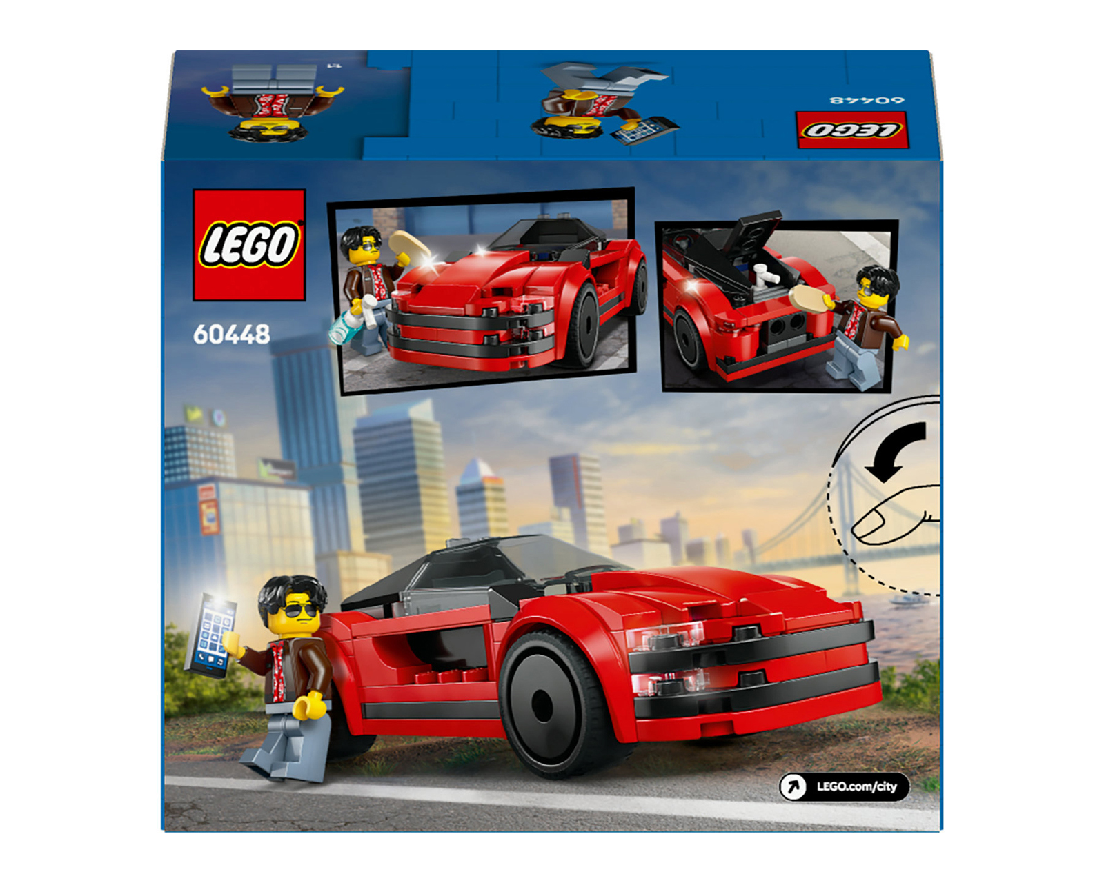 Foto 10 pulgar | Foto 9 | LEGO City: Deportivo Rojo