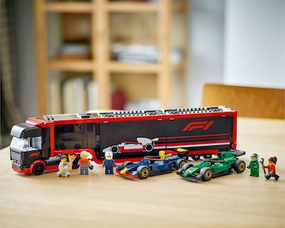 Foto 6 | Foto 6 | LEGO City: Camión de F1 con Coches de F1 RB20 y AMR24