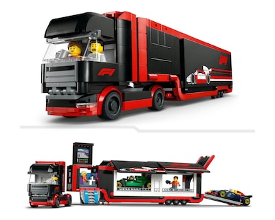 Foto 7 | Foto 7 | LEGO City: Camión de F1 con Coches de F1 RB20 y AMR24