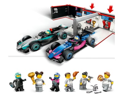 Foto 8 | Foto 8 | LEGO City: Garaje de F1 con Coches Mercedes-AMG y Alpine