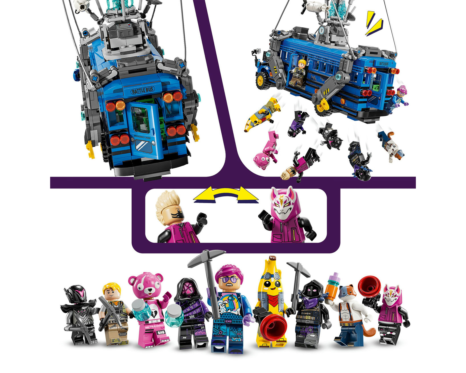 Foto 8 | Foto 8 | LEGO Fortnite: Autobús de Batalla