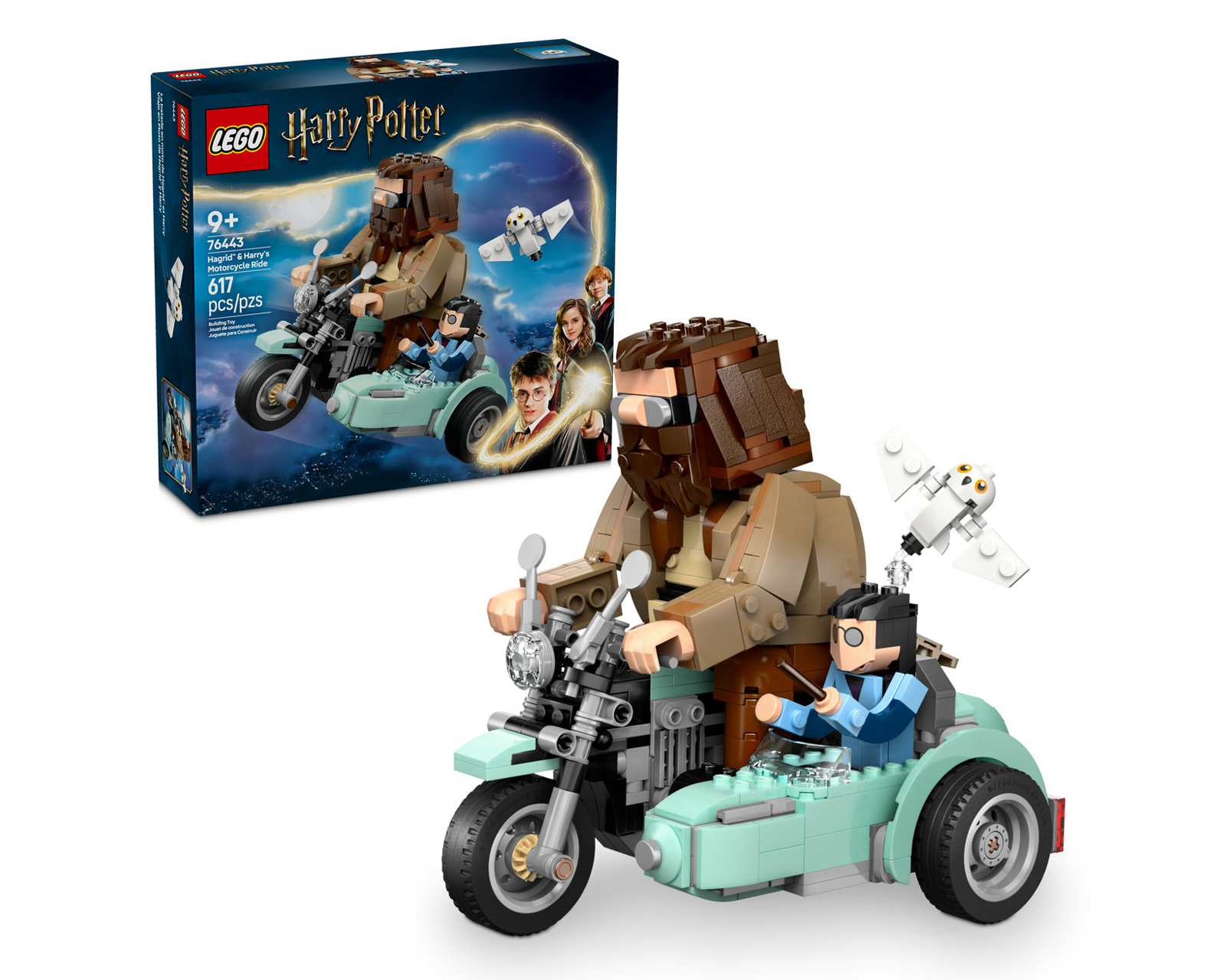 Foto 1 | Foto 1 | LEGO Harry Potter: Viaje en Moto de Hagrid y Harry