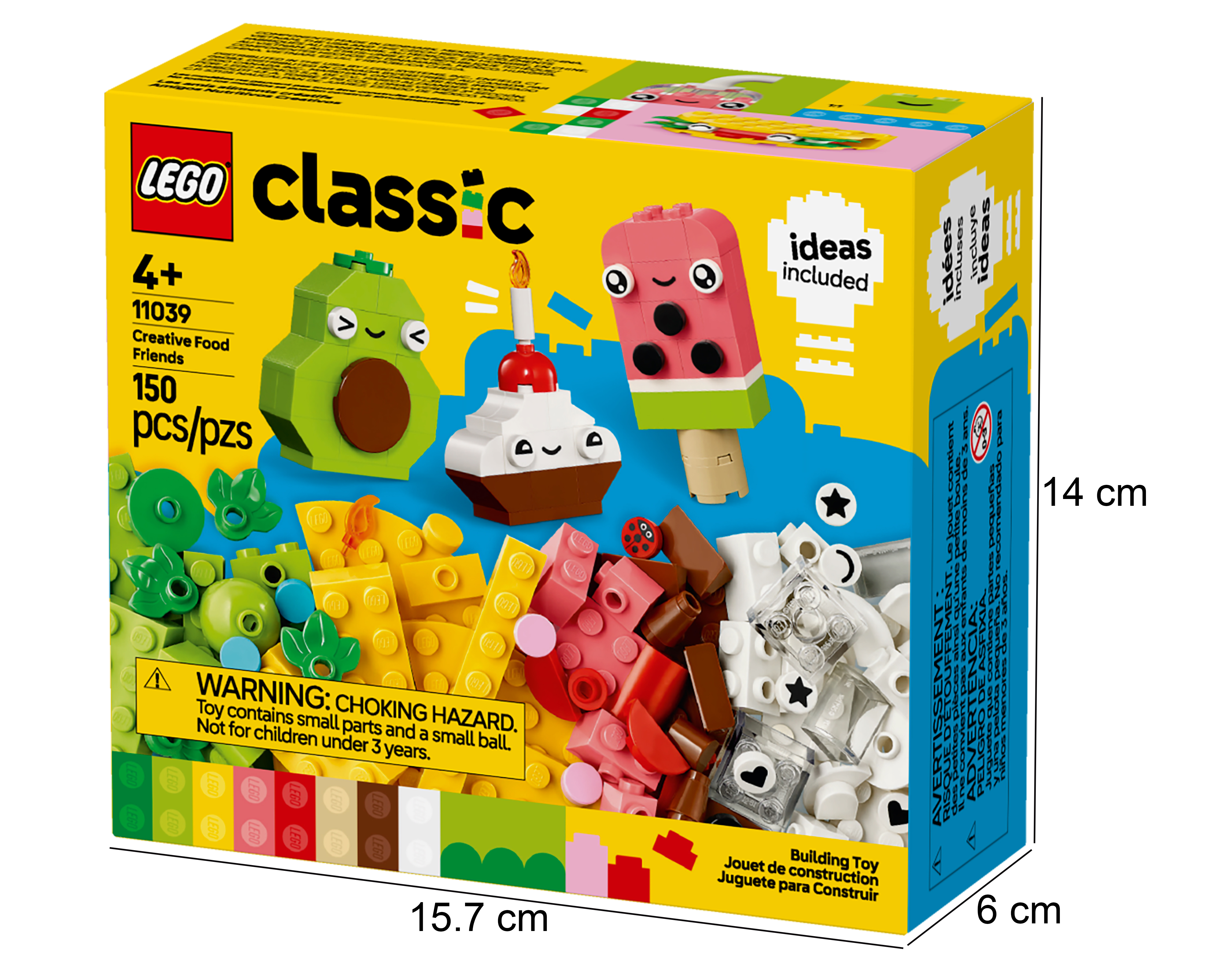 Foto 6 pulgar | Foto 5 | LEGO Classic: Amigos Nutritivos Creativos