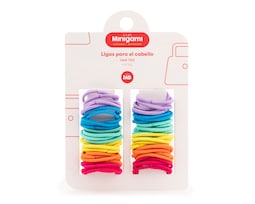 Ligas para Cabello Minigami 60 Piezas