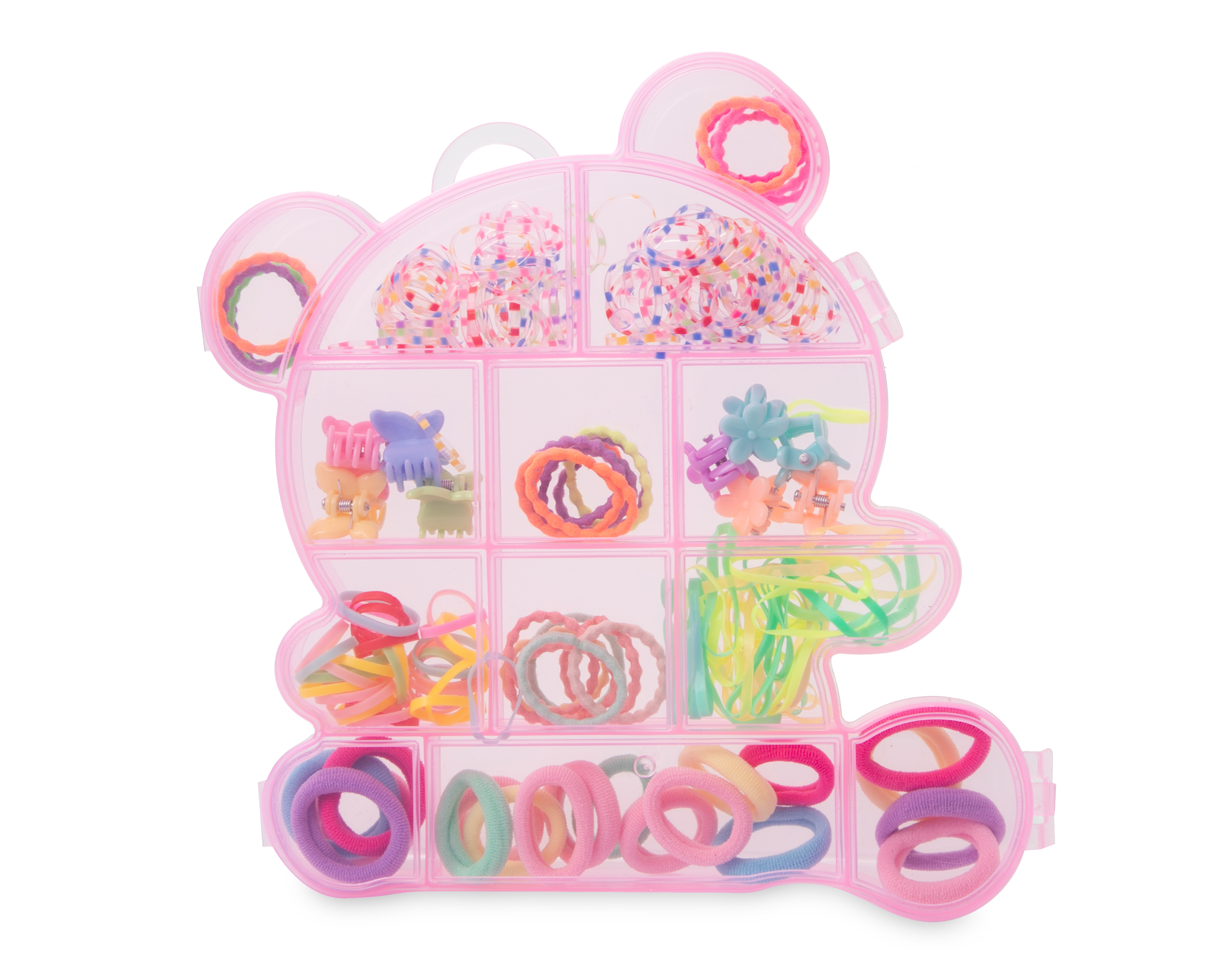 Ligas y Accesorios para Cabello Minigami con Estuche