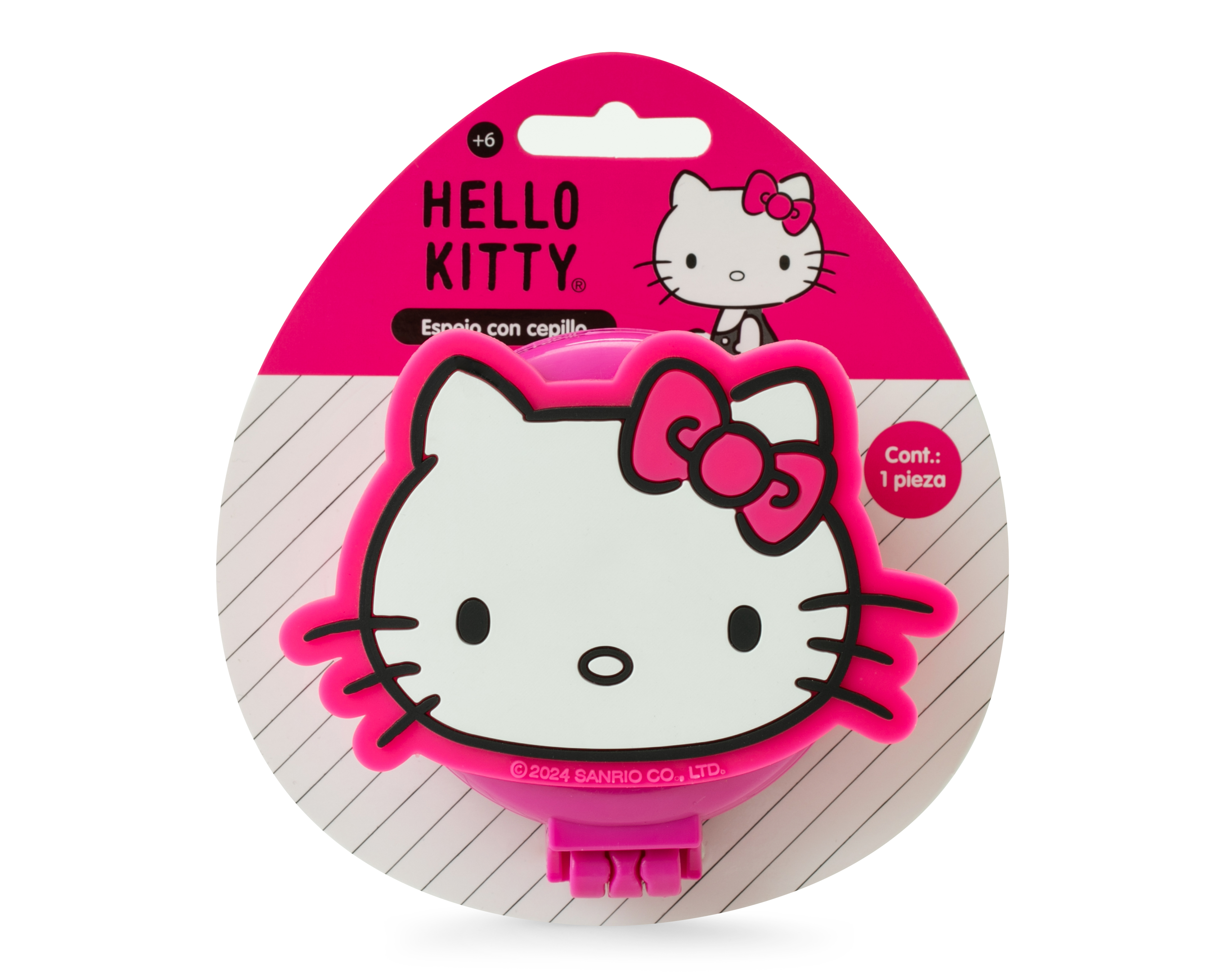 Foto 7 pulgar | Foto 6 | Cepillo Sanrio con Espejo