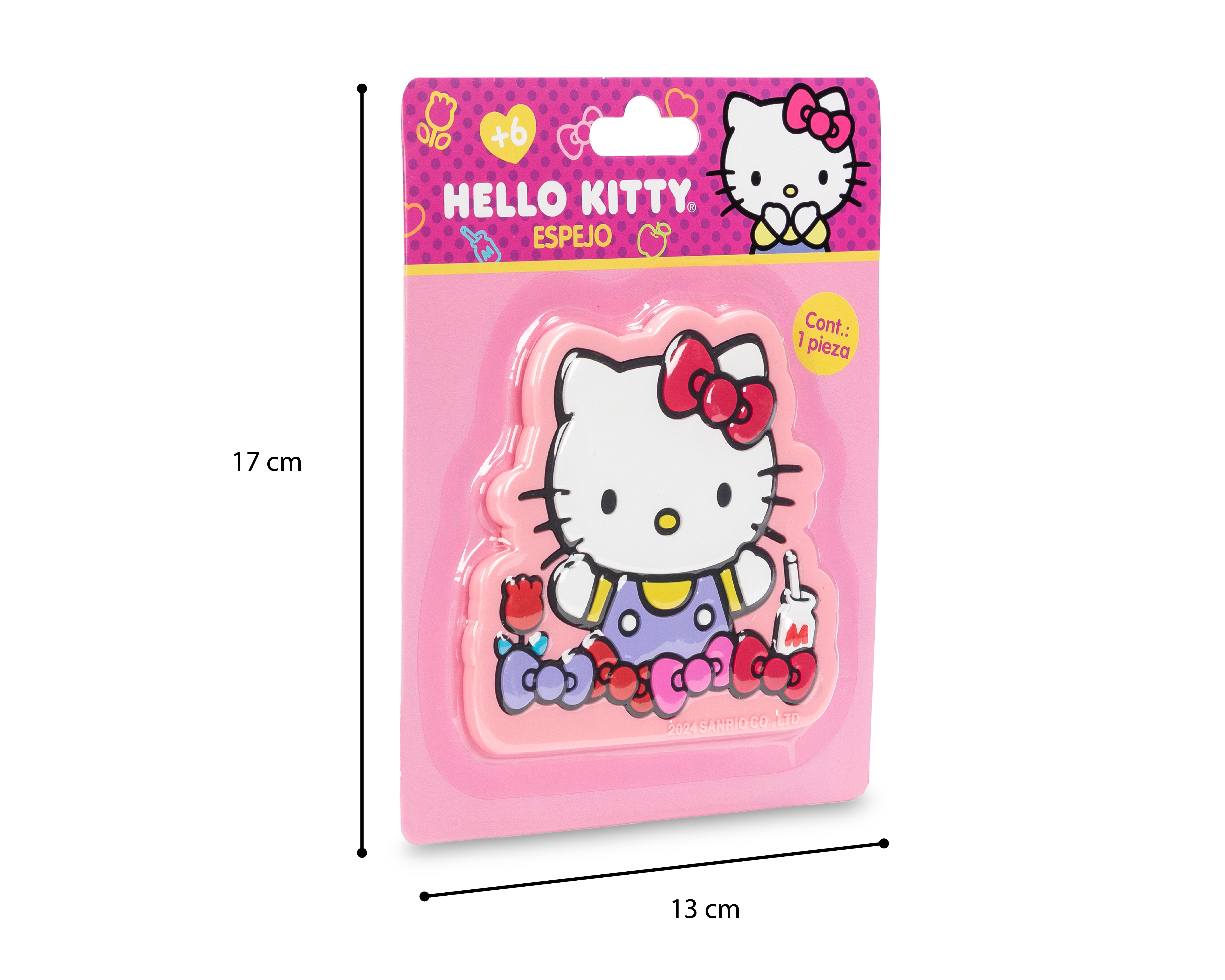 Foto 3 | Foto 3 | Espejo de Bolsillo Hello Kitty Sanrio