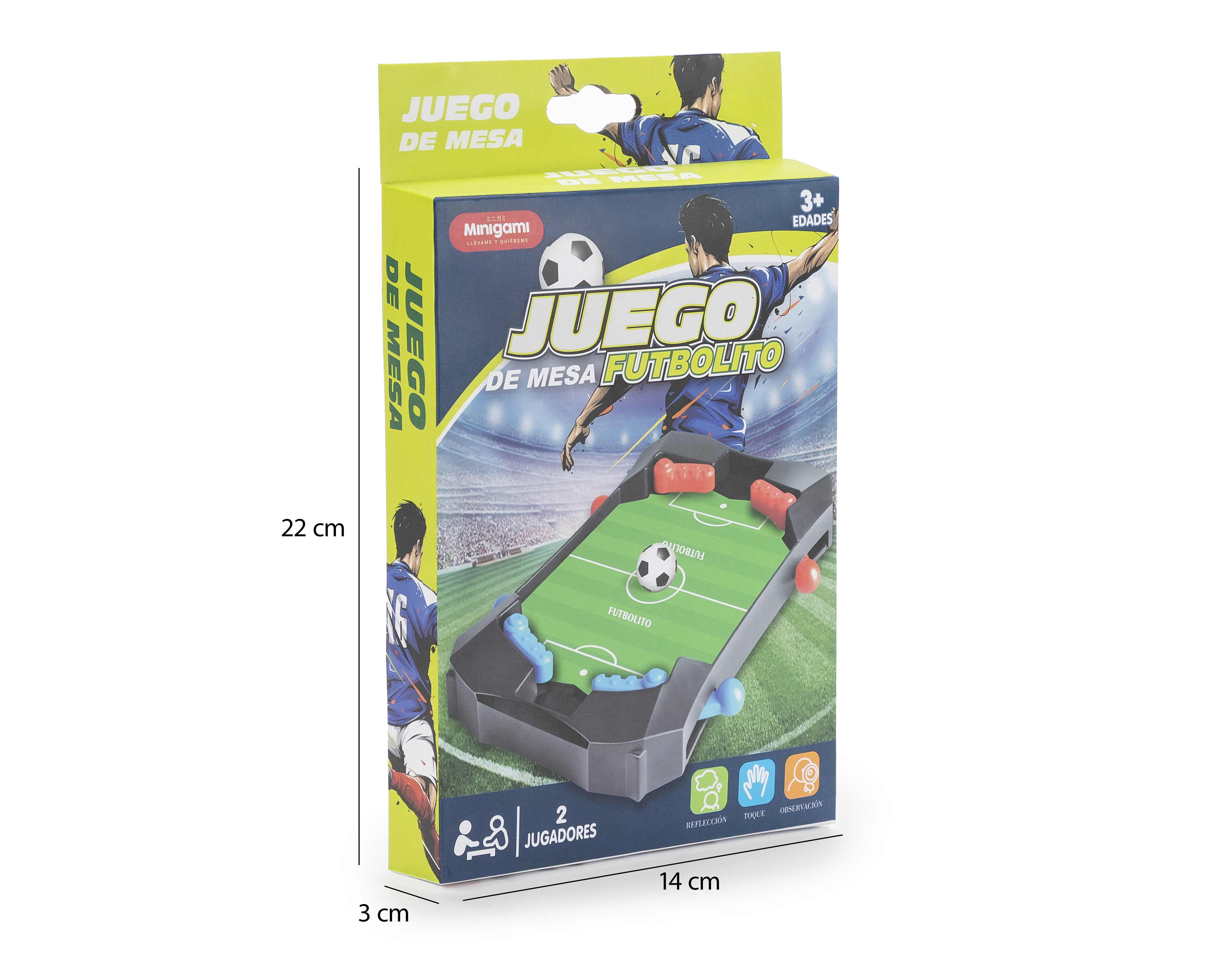 Foto 7 pulgar | Foto 6 | Juego de Mesa Futbolito Minigami