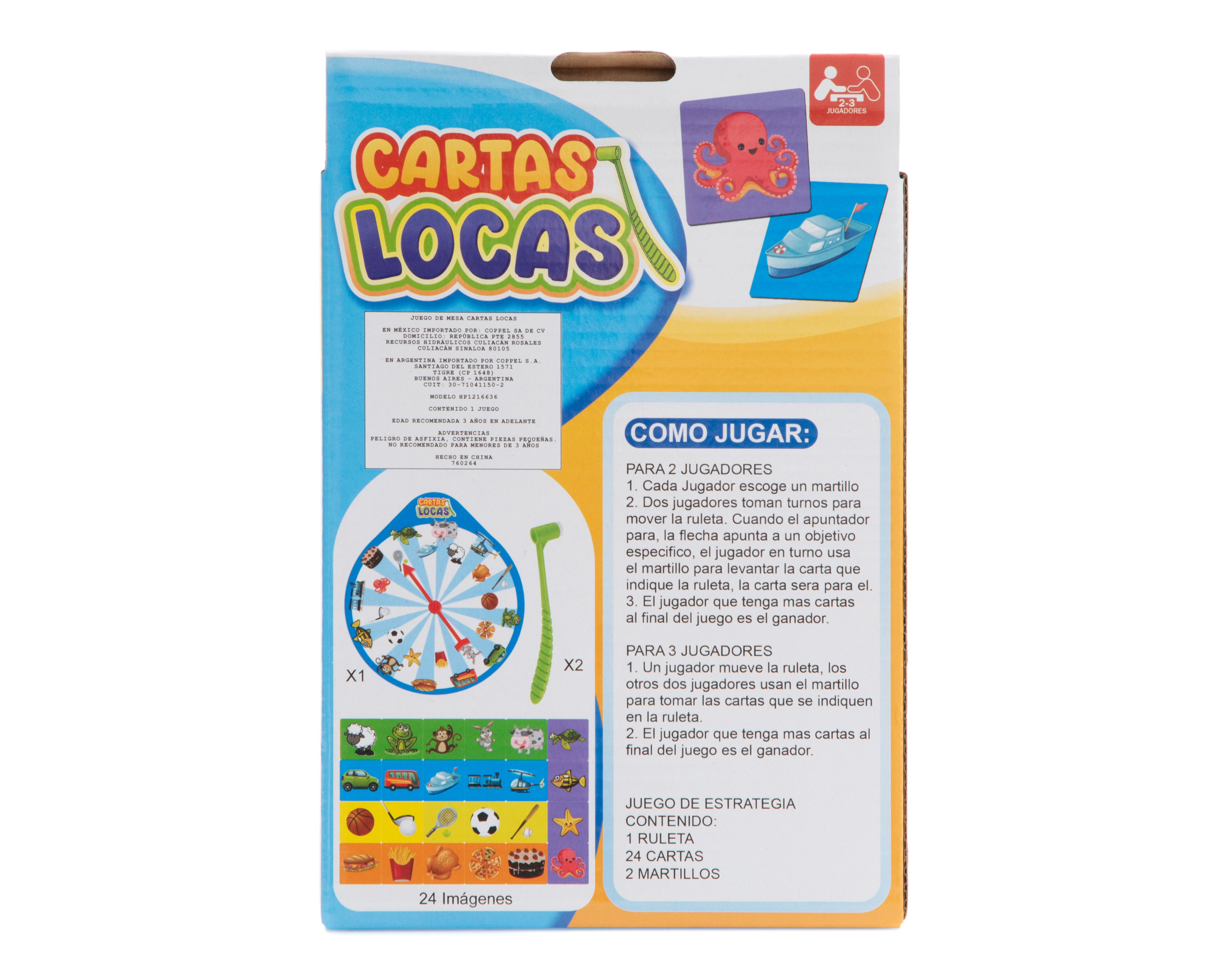 Foto 3 pulgar | Foto 2 | Juego de Mesa Cartas Locas Minigami