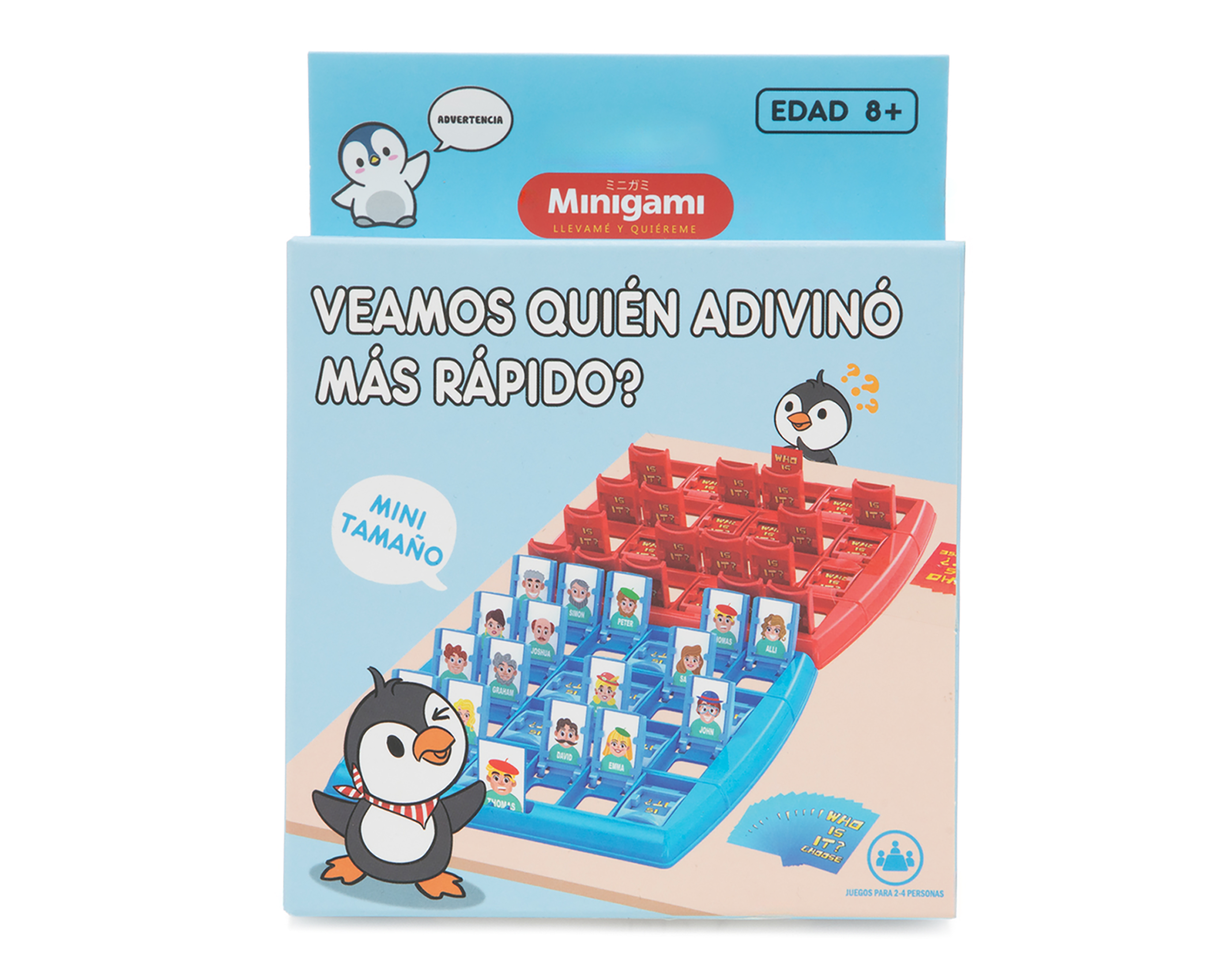 Foto 2 pulgar | Foto 1 | Juego de Mesa Veamos Quién Adivinó Más Rápido Minigami