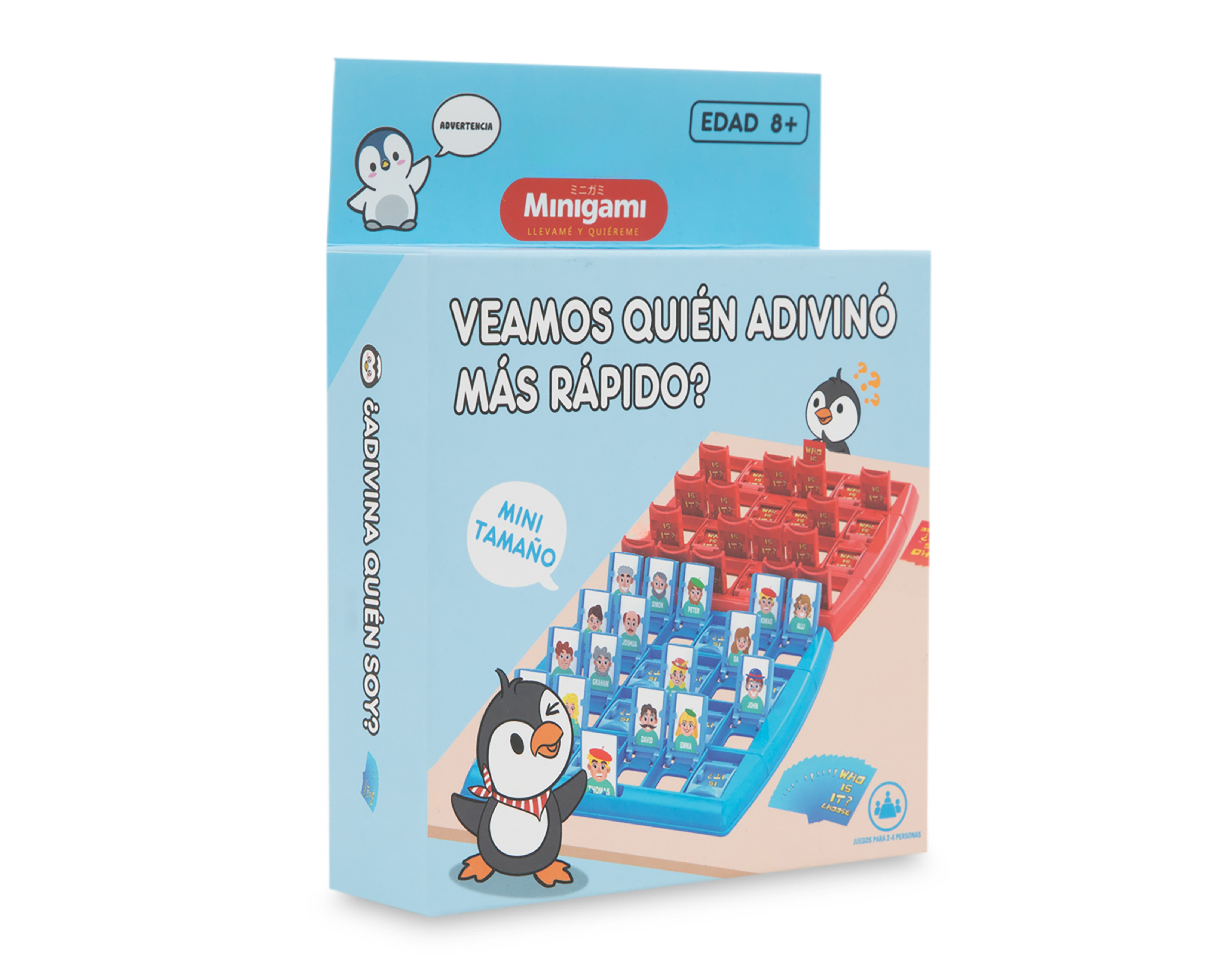 Foto 4 pulgar | Foto 3 | Juego de Mesa Veamos Quién Adivinó Más Rápido Minigami