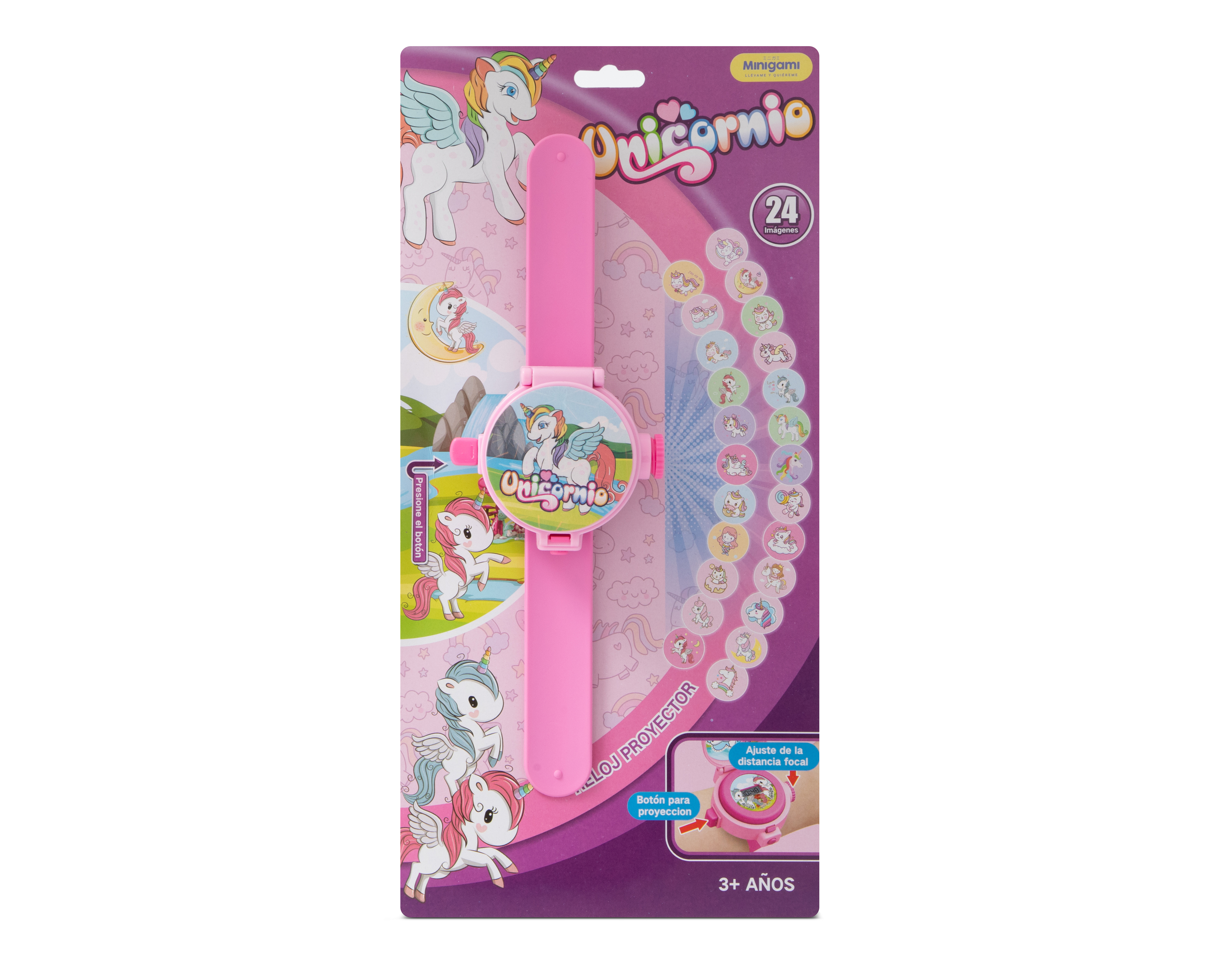 Foto 6 pulgar | Foto 5 | Reloj Proyector de Unicornio Minigami