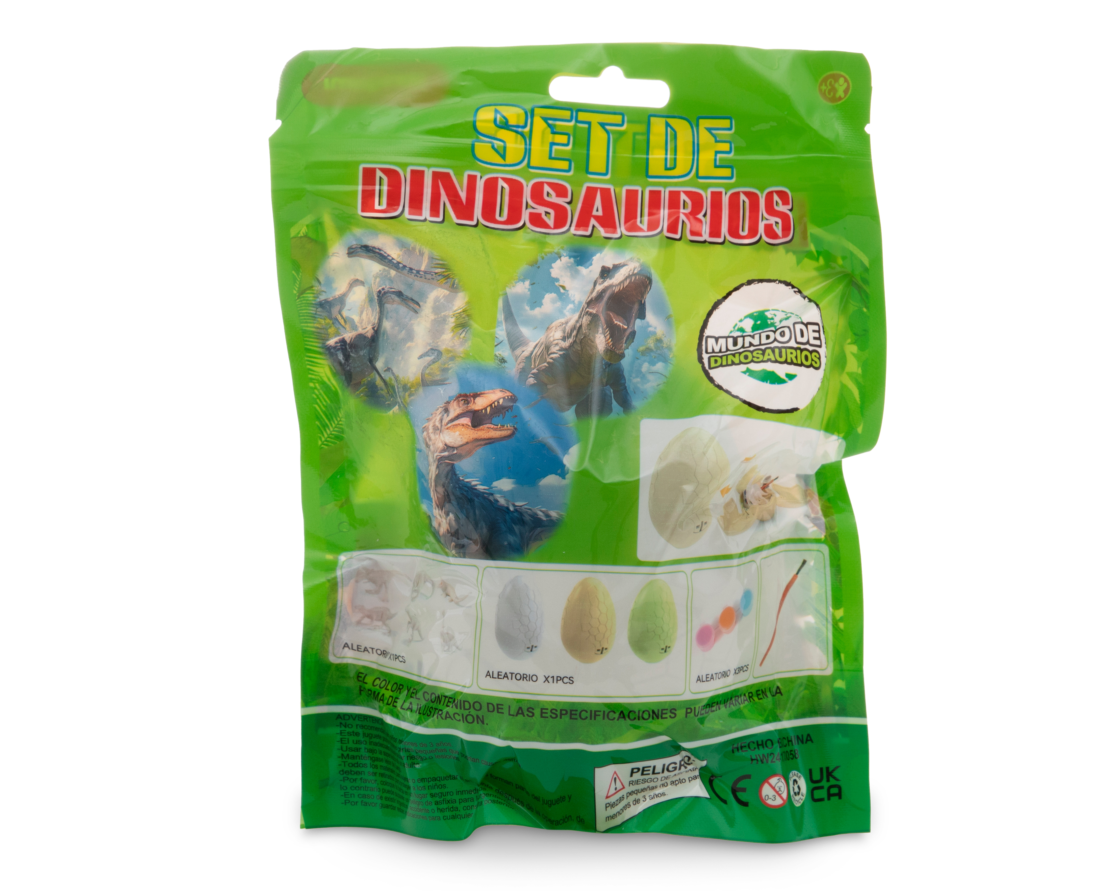 Foto 3 pulgar | Foto 2 | Set de Dinosaurio para Pintar Minigami al Azar