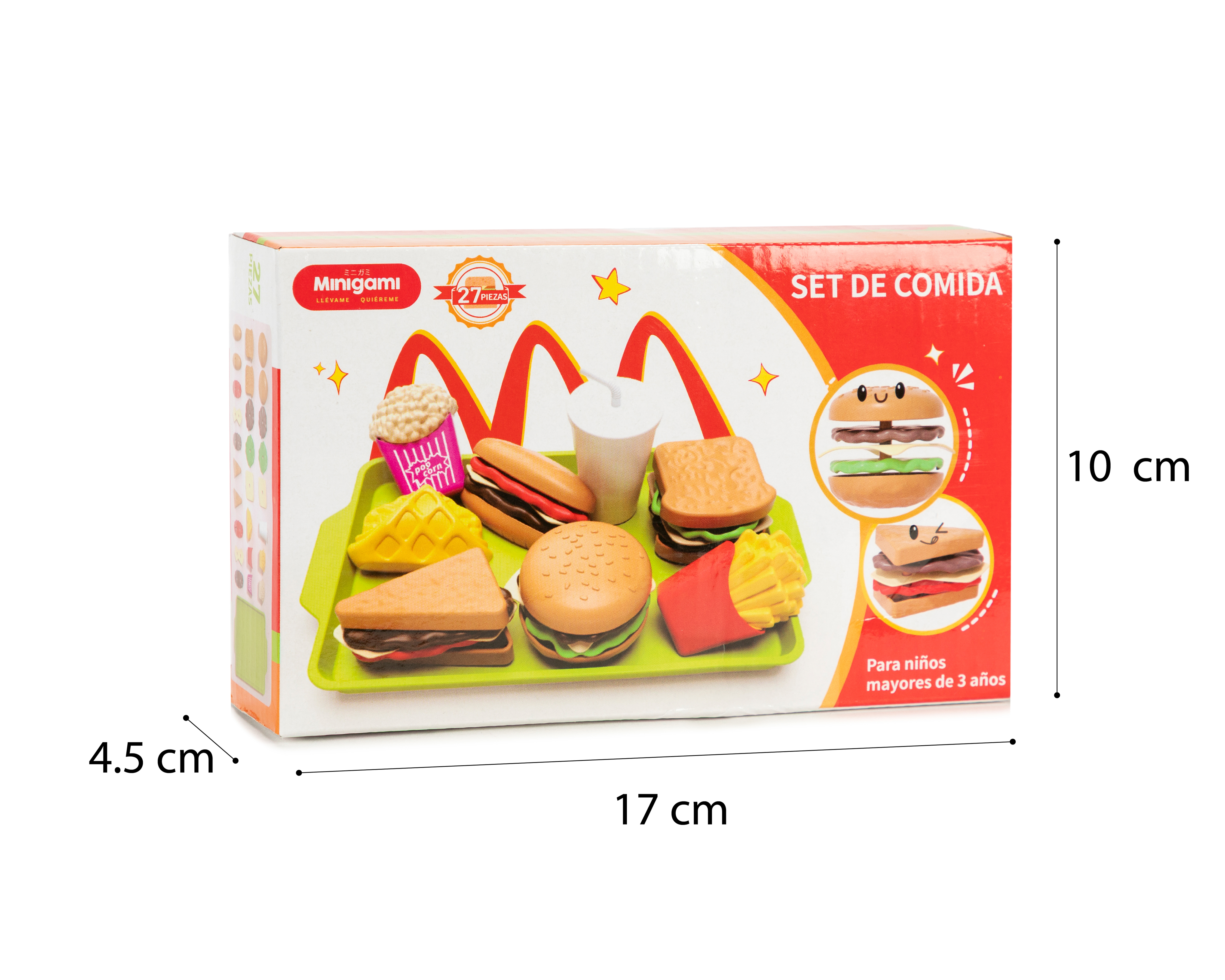 Foto 7 pulgar | Foto 6 | Juego de Comida Minigami 27 Piezas
