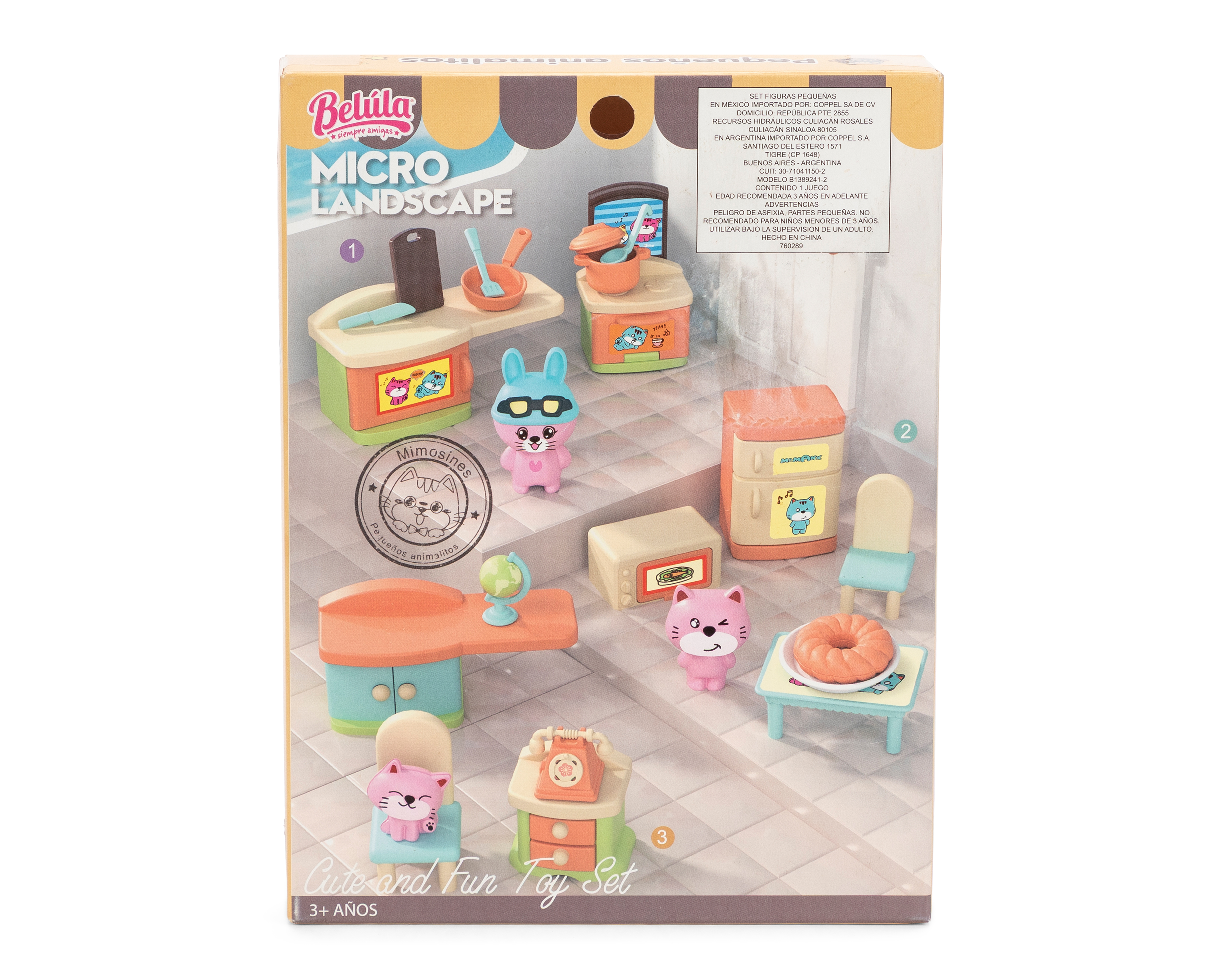 Foto 3 pulgar | Foto 2 | Mimosines Belúla Micro Landscape 1 Set al Azar