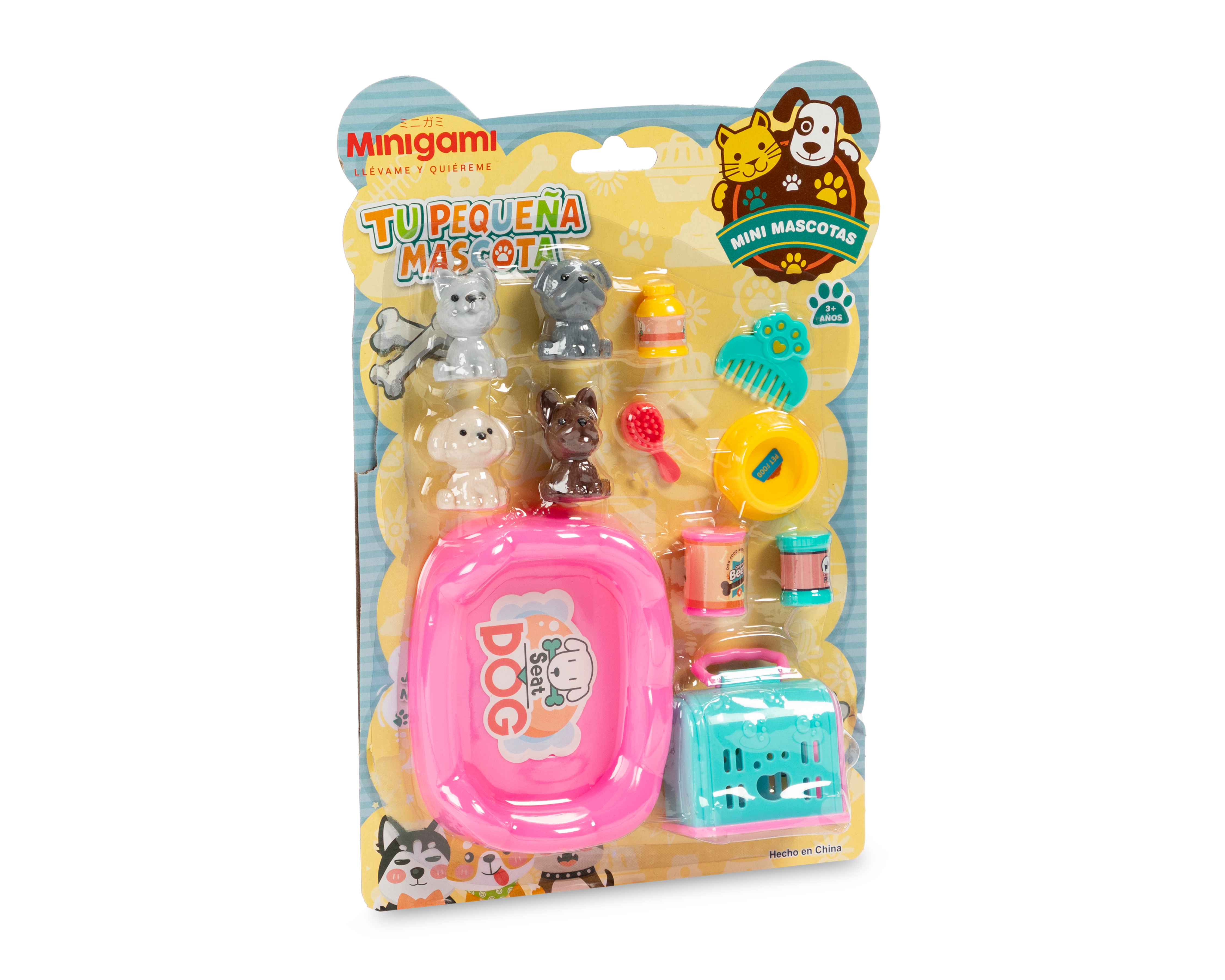 Foto 3 | Foto 3 | Set de Juego Minigami Tu Pequeña Mascota 12 Piezas