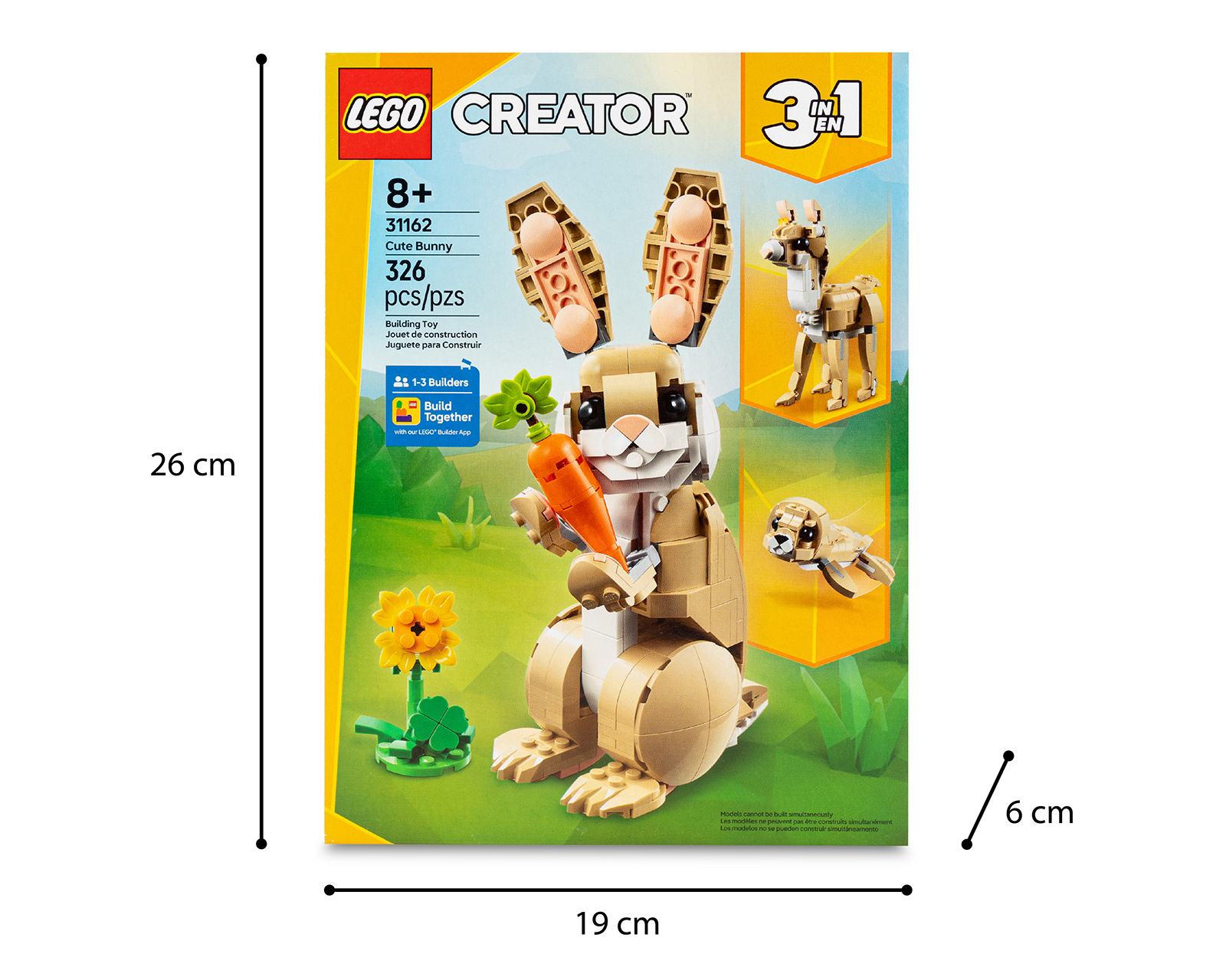 Foto 11 pulgar | Foto 10 | LEGO Creator: Lindo Conejito