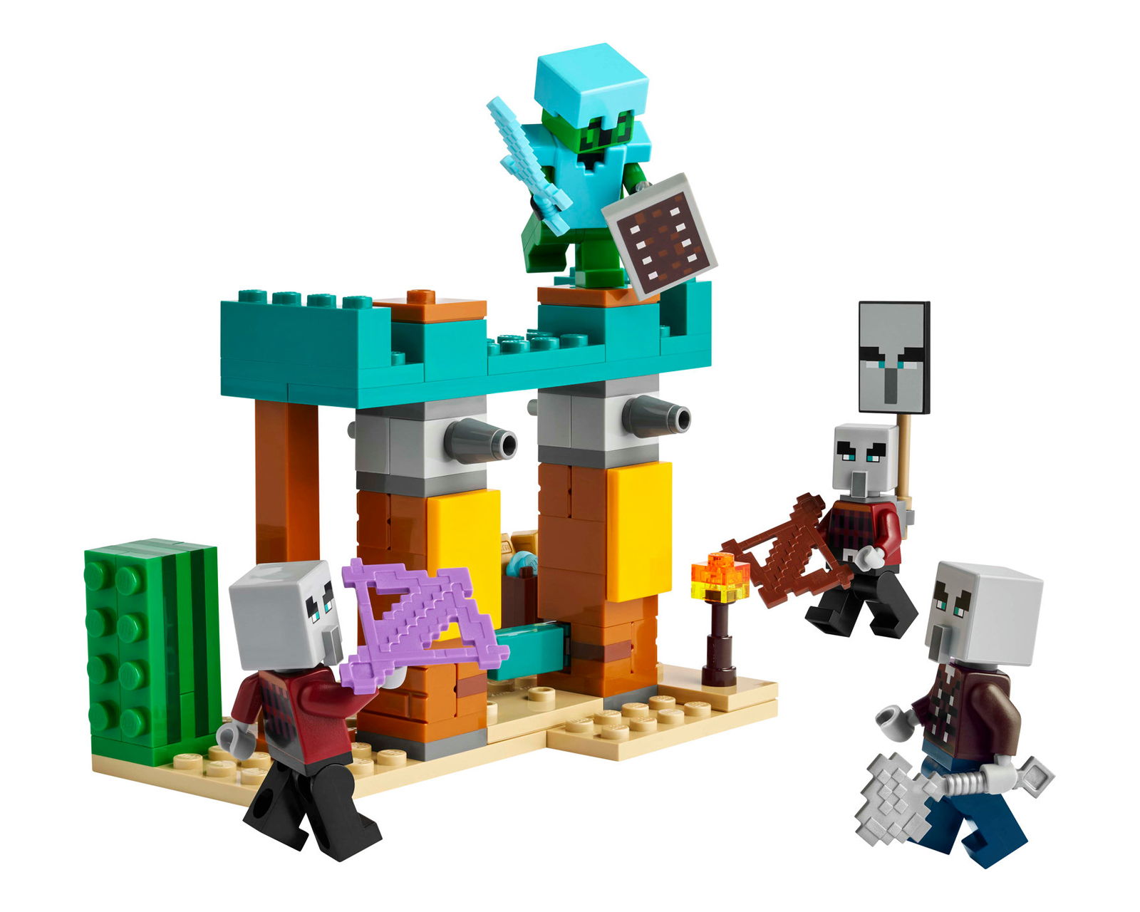 Foto 3 | Foto 3 | LEGO Minecraft: La Patrulla del Desierto de los Maldeanos