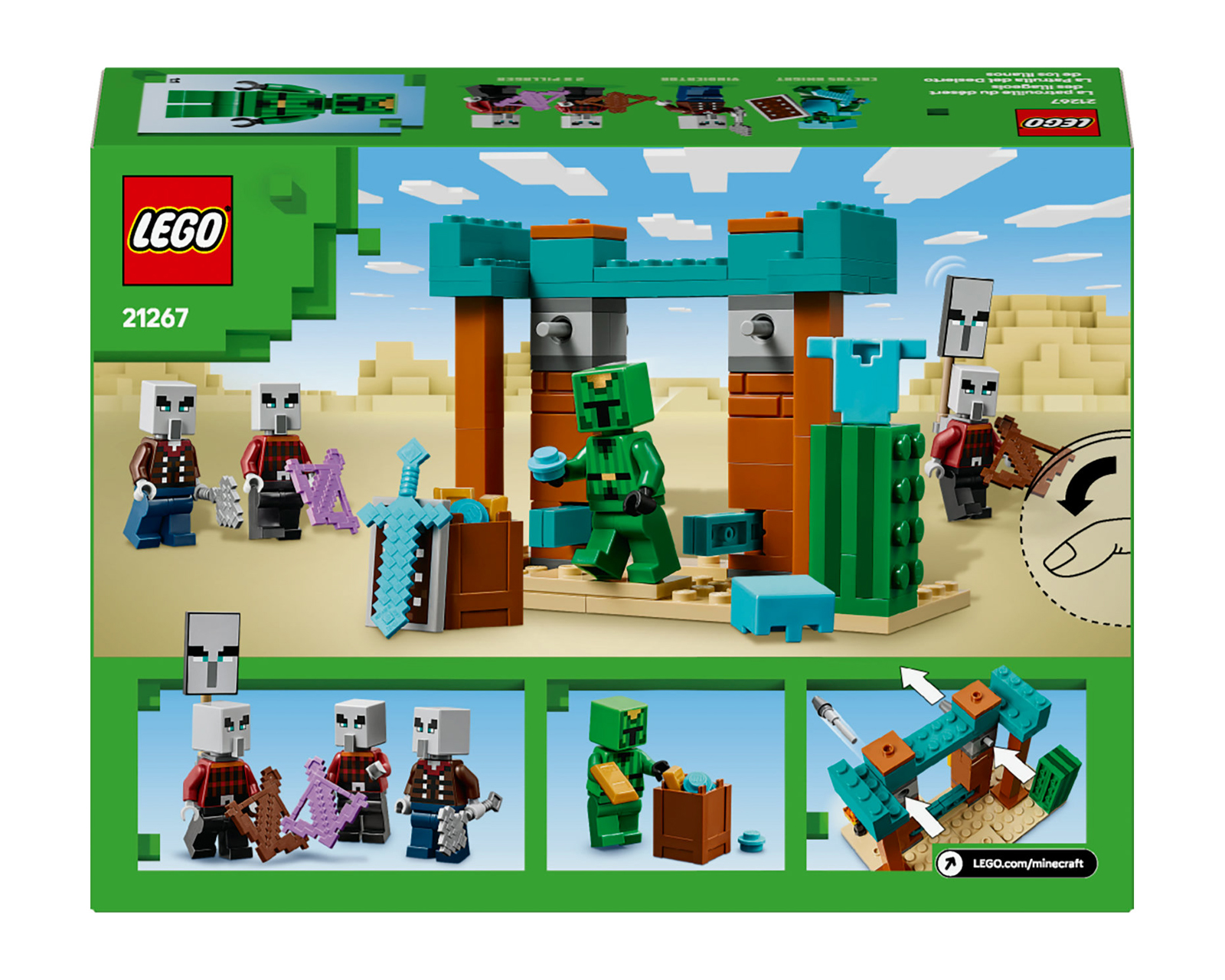 Foto 9 | Foto 9 | LEGO Minecraft: La Patrulla del Desierto de los Maldeanos