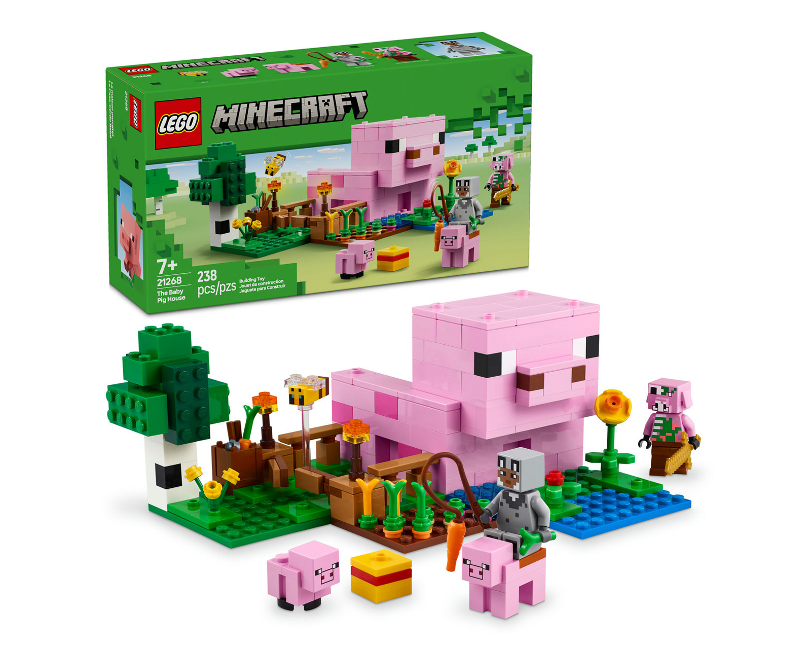 LEGO Minecraft: La Casa-Cerdo Bebé LEGO Minecraft: La Casa-Cerdo Bebé