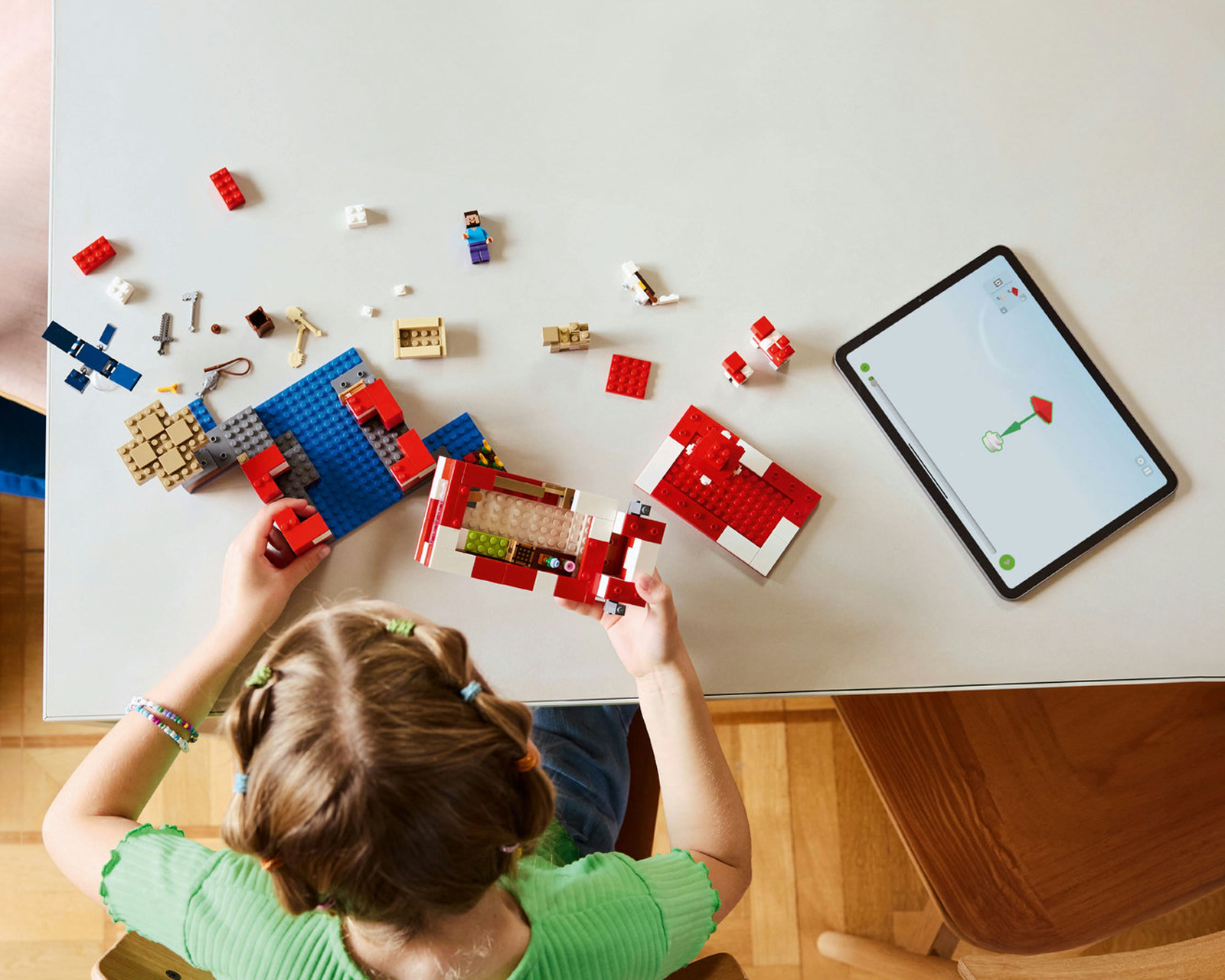 Foto 5 pulgar | Foto 4 | LEGO Minecraft: La Casa Champiñón